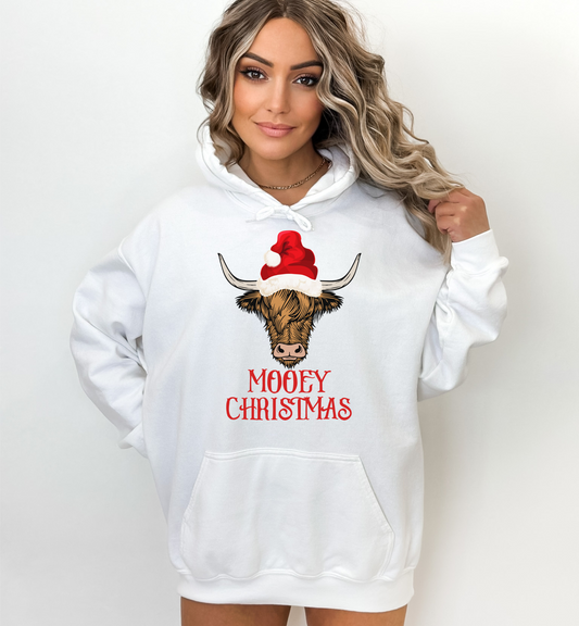 Mooey Christmas Unisex Hoodie