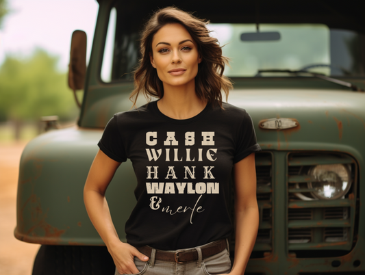Country Music Ledgens T-shirt