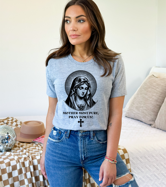 Mother Most Pure T-shirt Made in USA