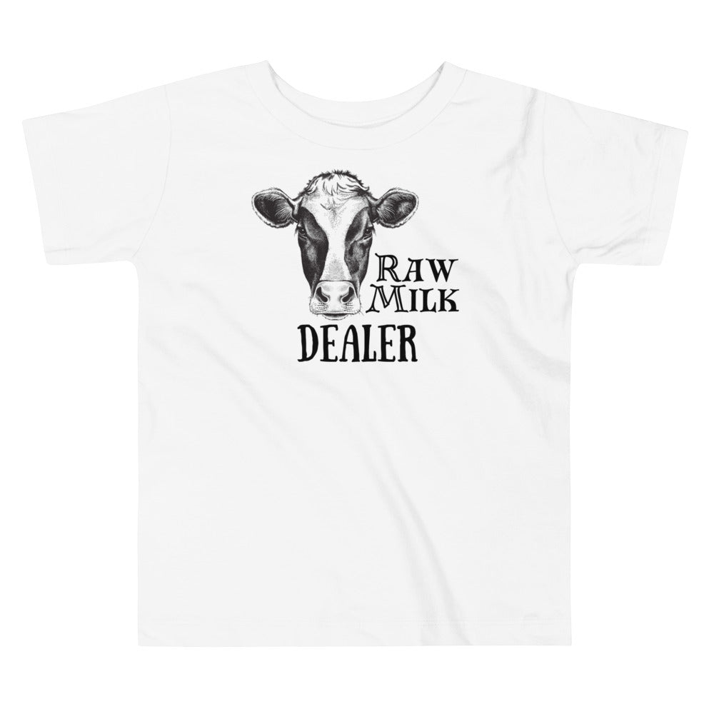 Raw Milk Dealer Toddler T-shirt - SLATE + STONE DESIGNS
