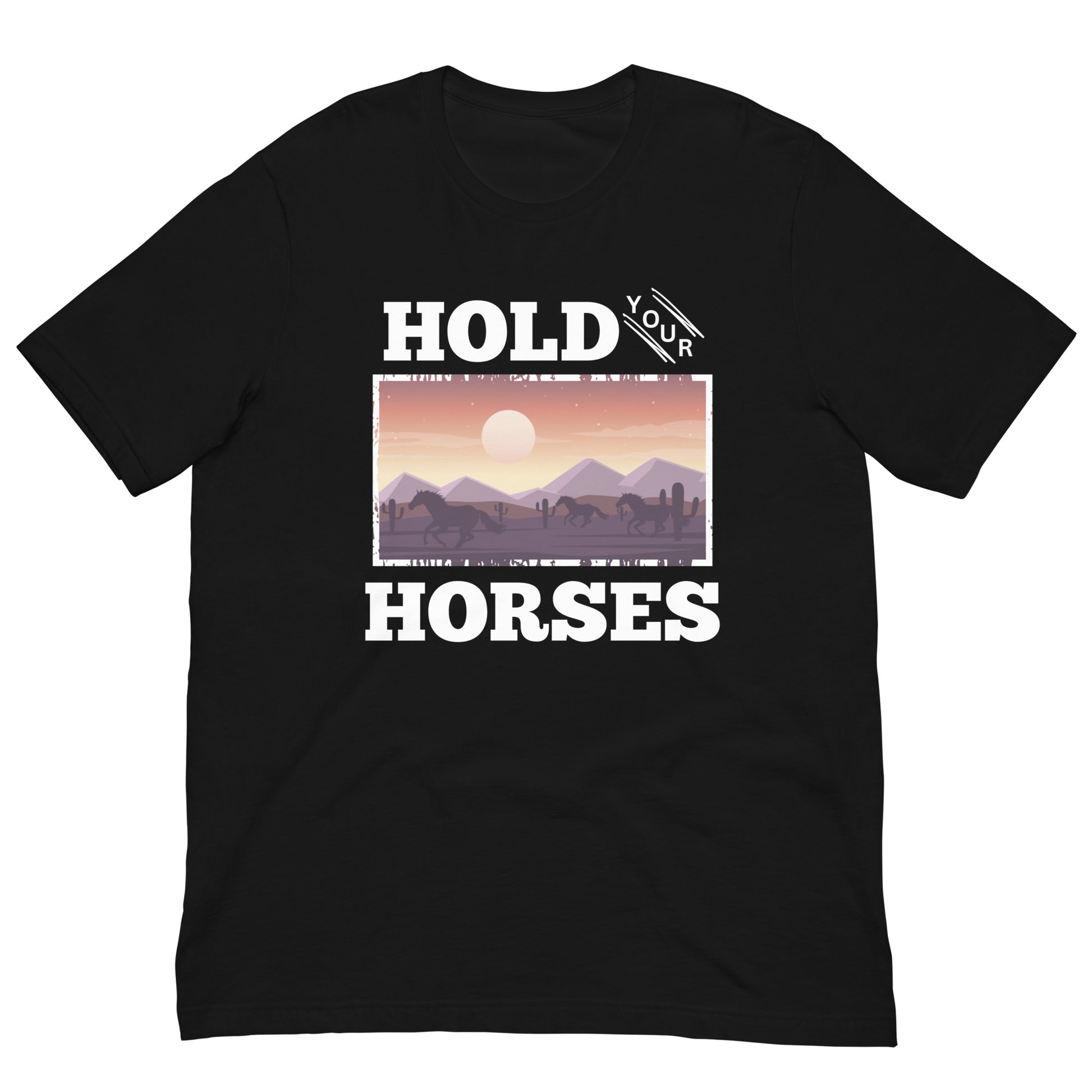 Hold Your Horses Boyfriend T-shirt - SLATE + STONE DESIGNS