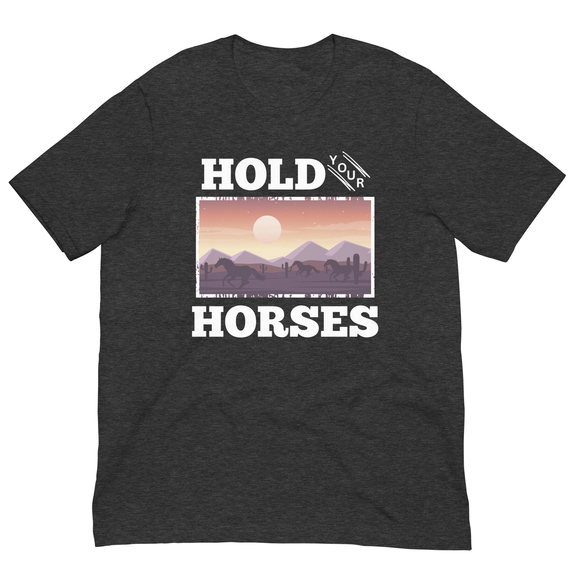 Hold Your Horses Boyfriend T-shirt - SLATE + STONE DESIGNS