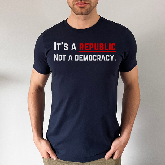 It's a Republic Men's T-shirt - SLATE + STONE DESIGNS