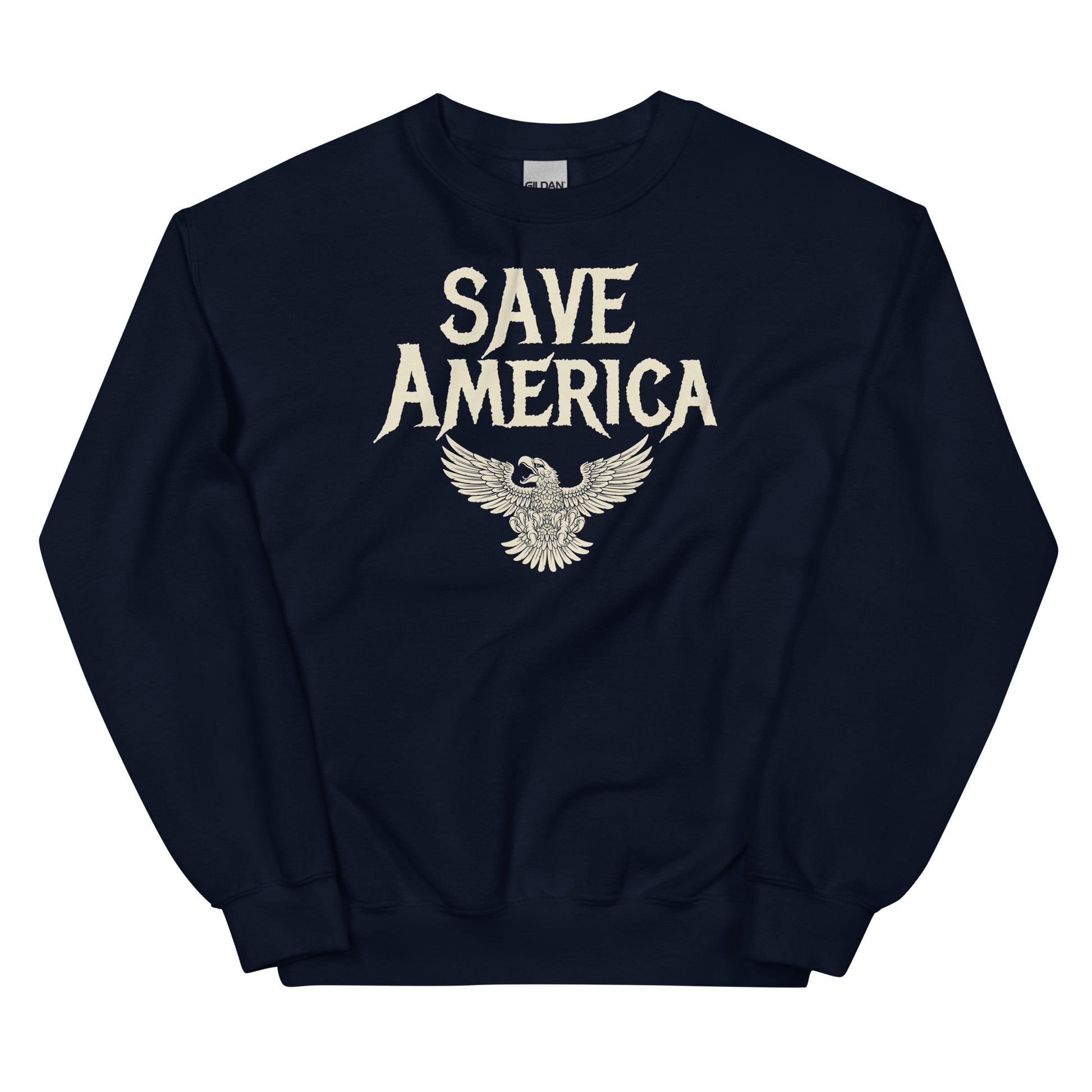 Save America Men's Sweatshirt - SLATE + STONE DESIGNS