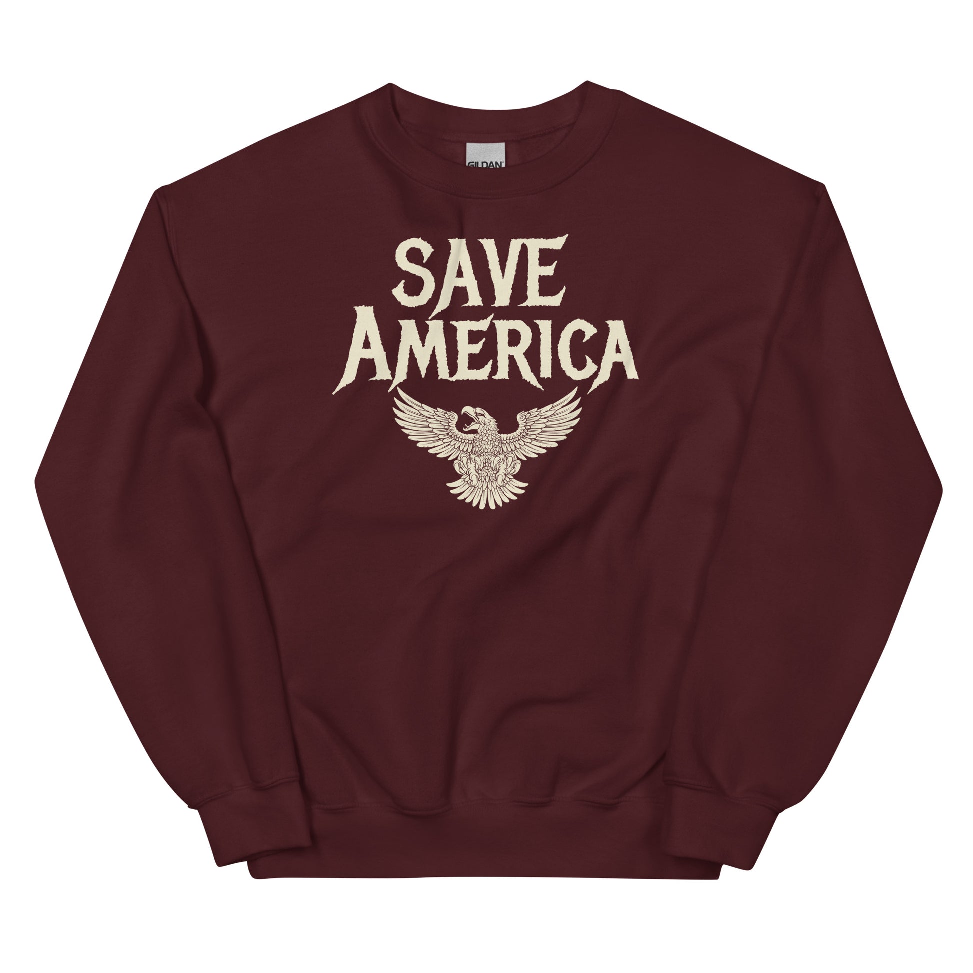 Save America Men's Sweatshirt - SLATE + STONE DESIGNS