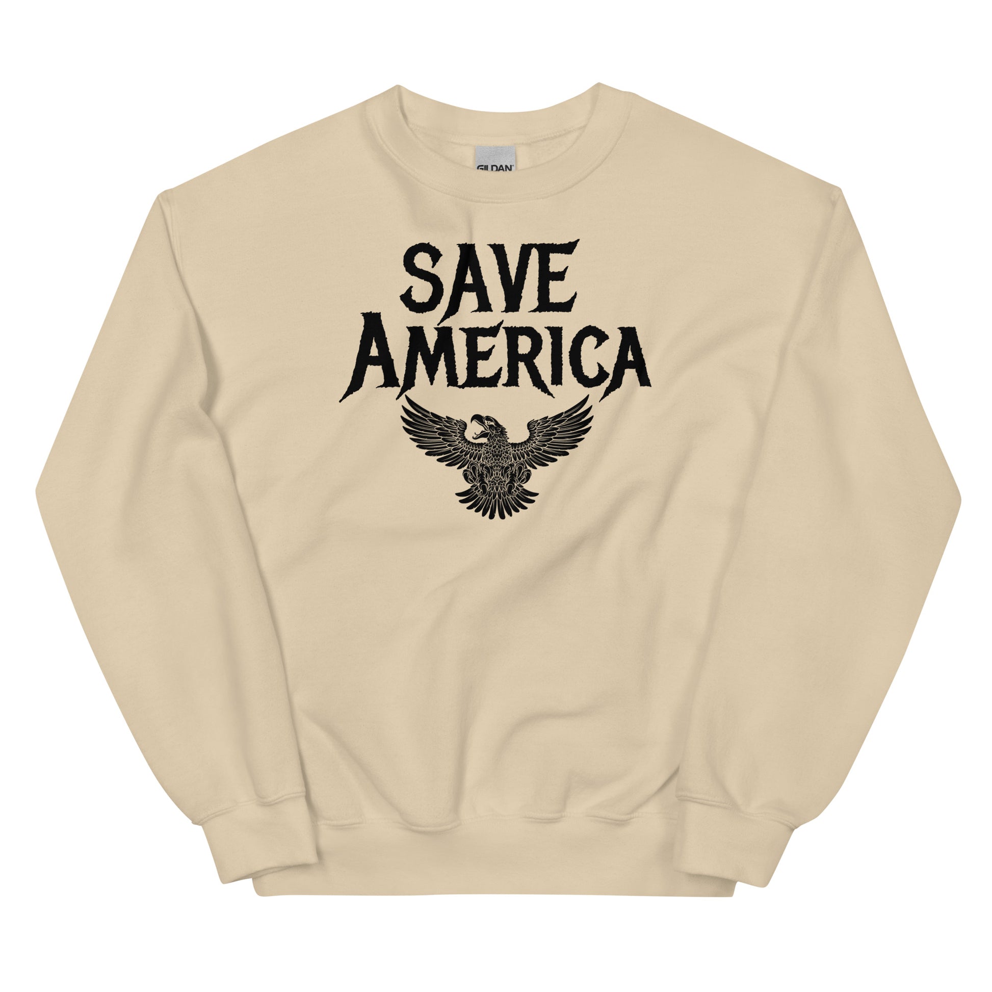 Save America Men's Sweatshirt - SLATE + STONE DESIGNS
