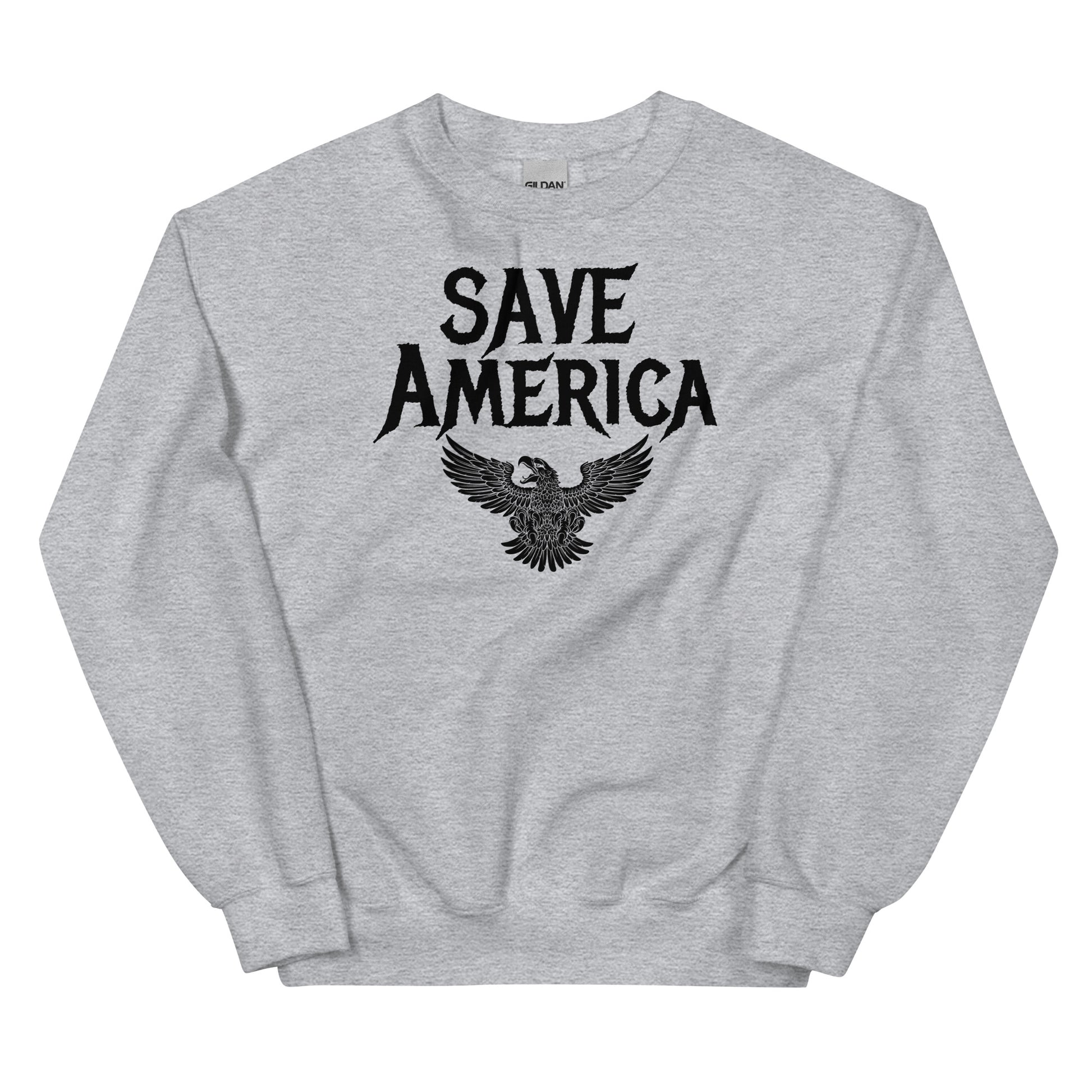 Save America Men's Sweatshirt - SLATE + STONE DESIGNS