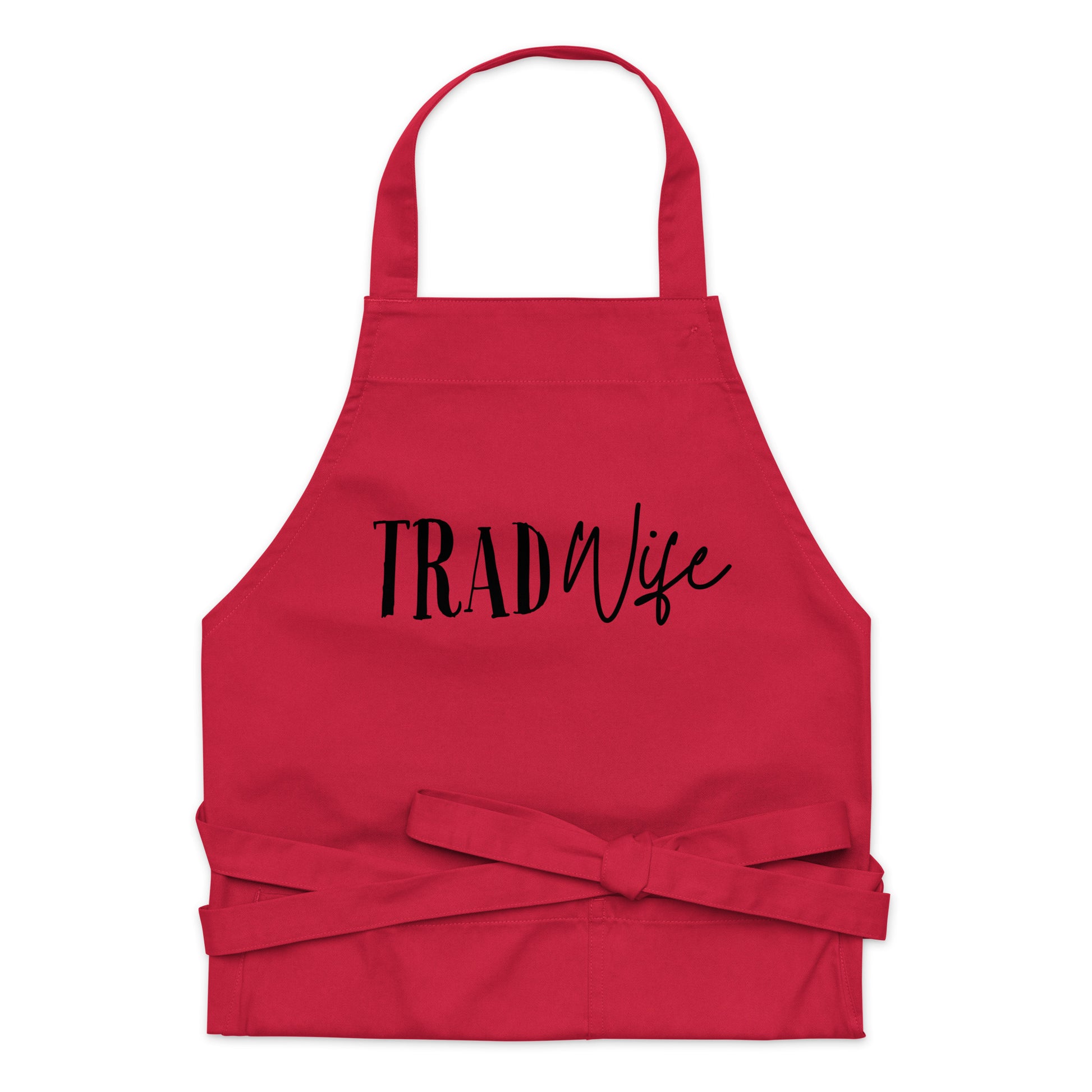 TradWife - Organic Cotton Apron - SLATE + STONE DESIGNS