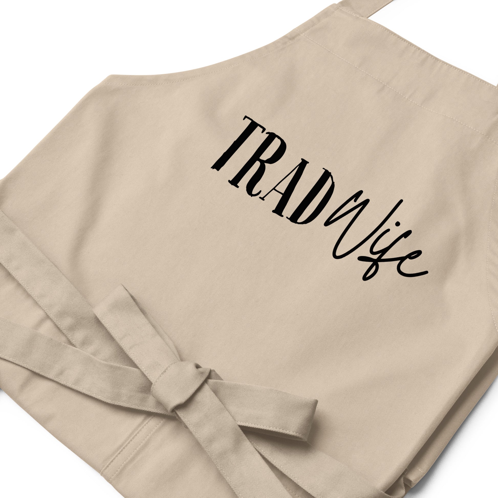 TradWife - Organic Cotton Apron - SLATE + STONE DESIGNS