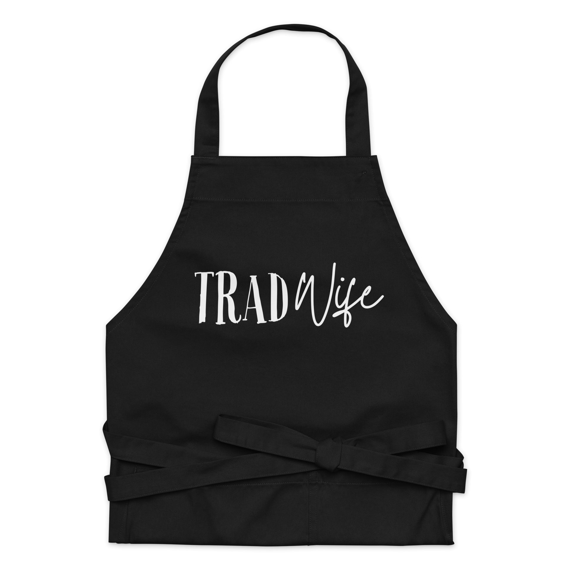 TradWife - Organic Cotton Apron - SLATE + STONE DESIGNS