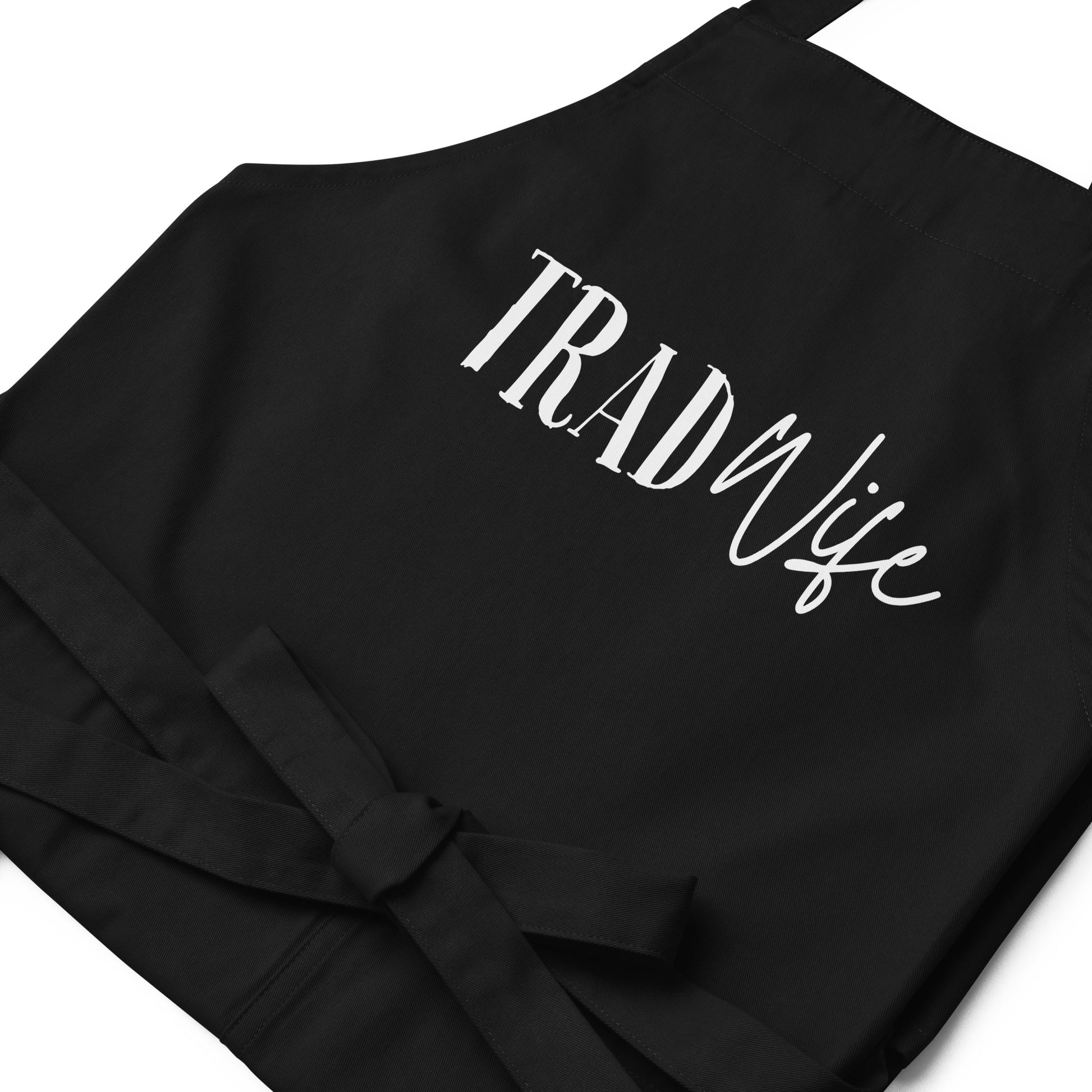 TradWife - Organic Cotton Apron - SLATE + STONE DESIGNS