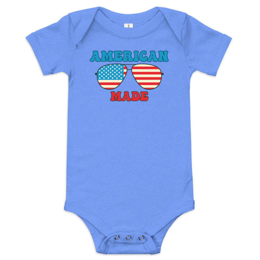 American Made Baby Onesie - SLATE + STONE DESIGNS