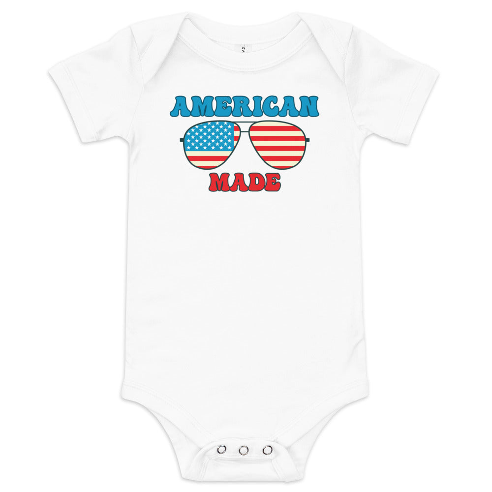 American Made Baby Onesie - SLATE + STONE DESIGNS