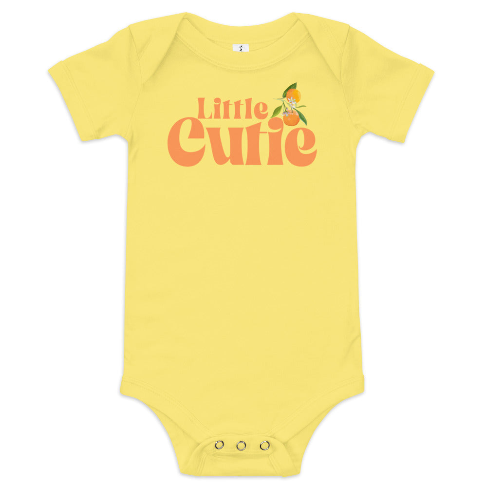 Little Cutie Baby Onesie - SLATE + STONE DESIGNS
