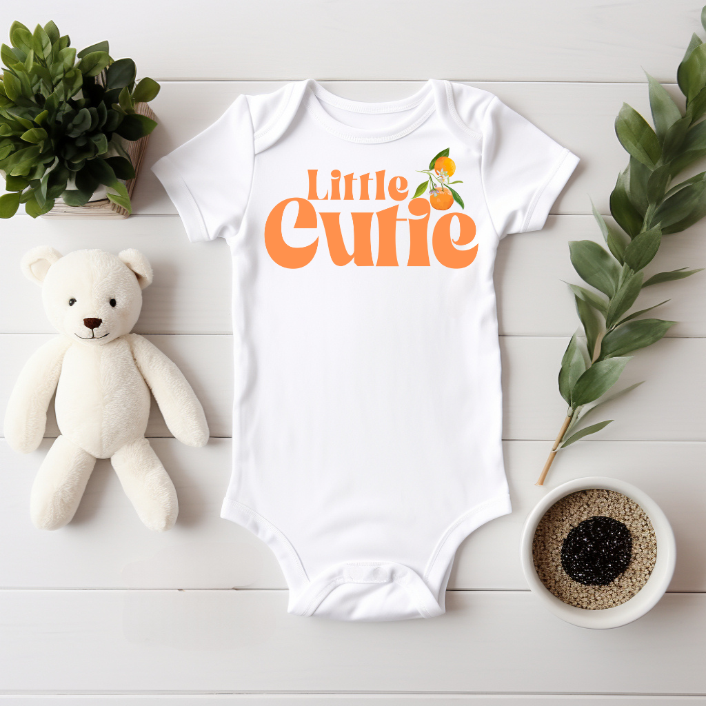 Little Cutie Baby Onesie - SLATE + STONE DESIGNS