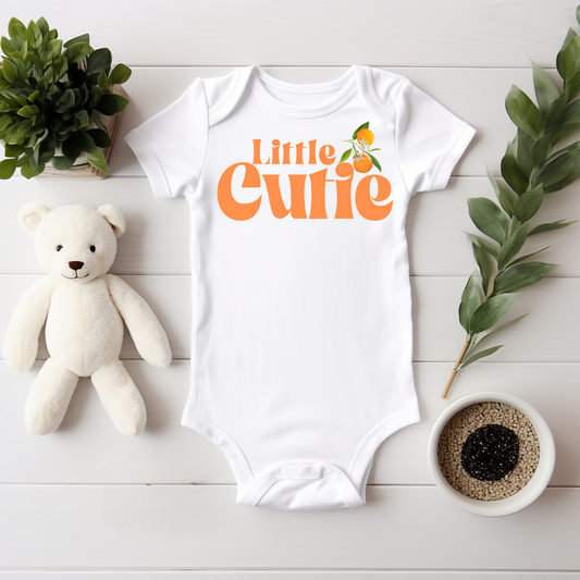Little Cutie Baby Onesie - SLATE + STONE DESIGNS