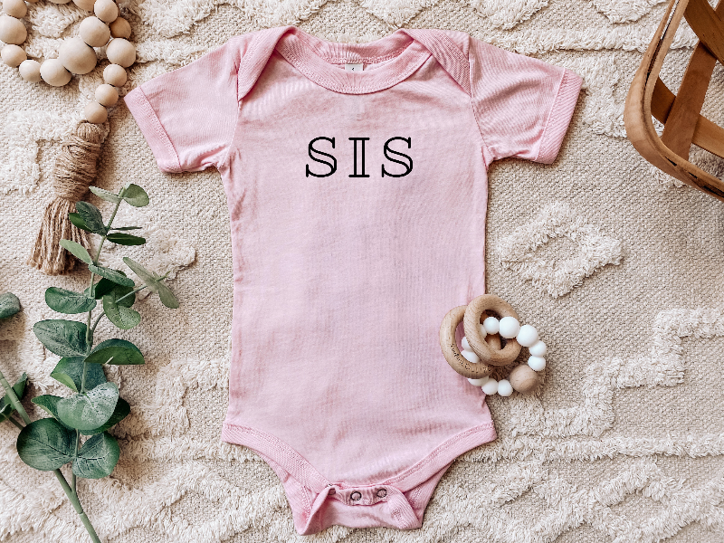 Sis Baby Onesie - SLATE + STONE DESIGNS
