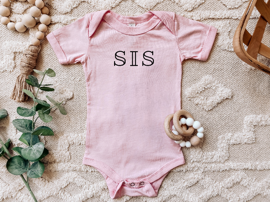 Sis Baby Onesie - SLATE + STONE DESIGNS