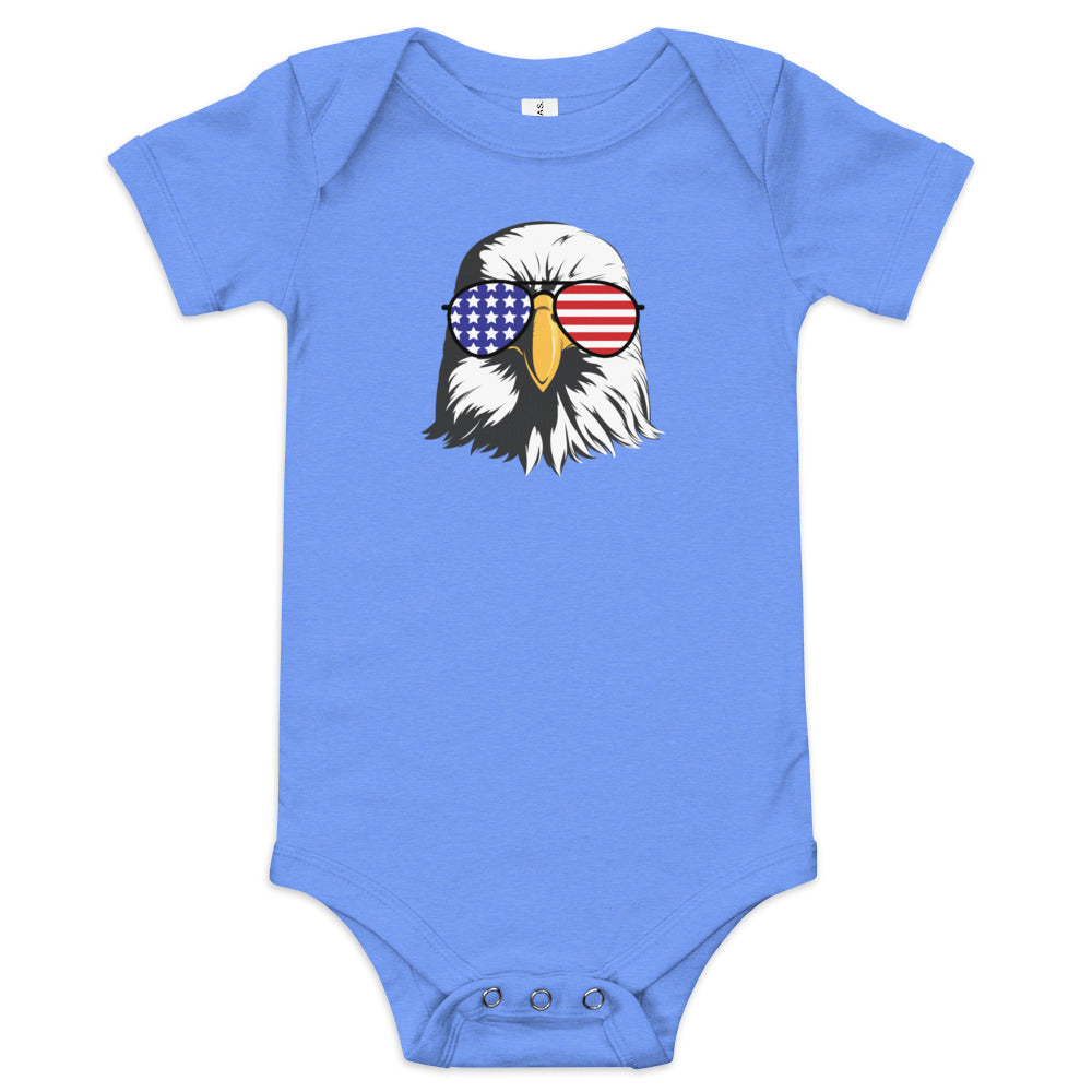 USA Eagle Baby Onesie - SLATE + STONE DESIGNS