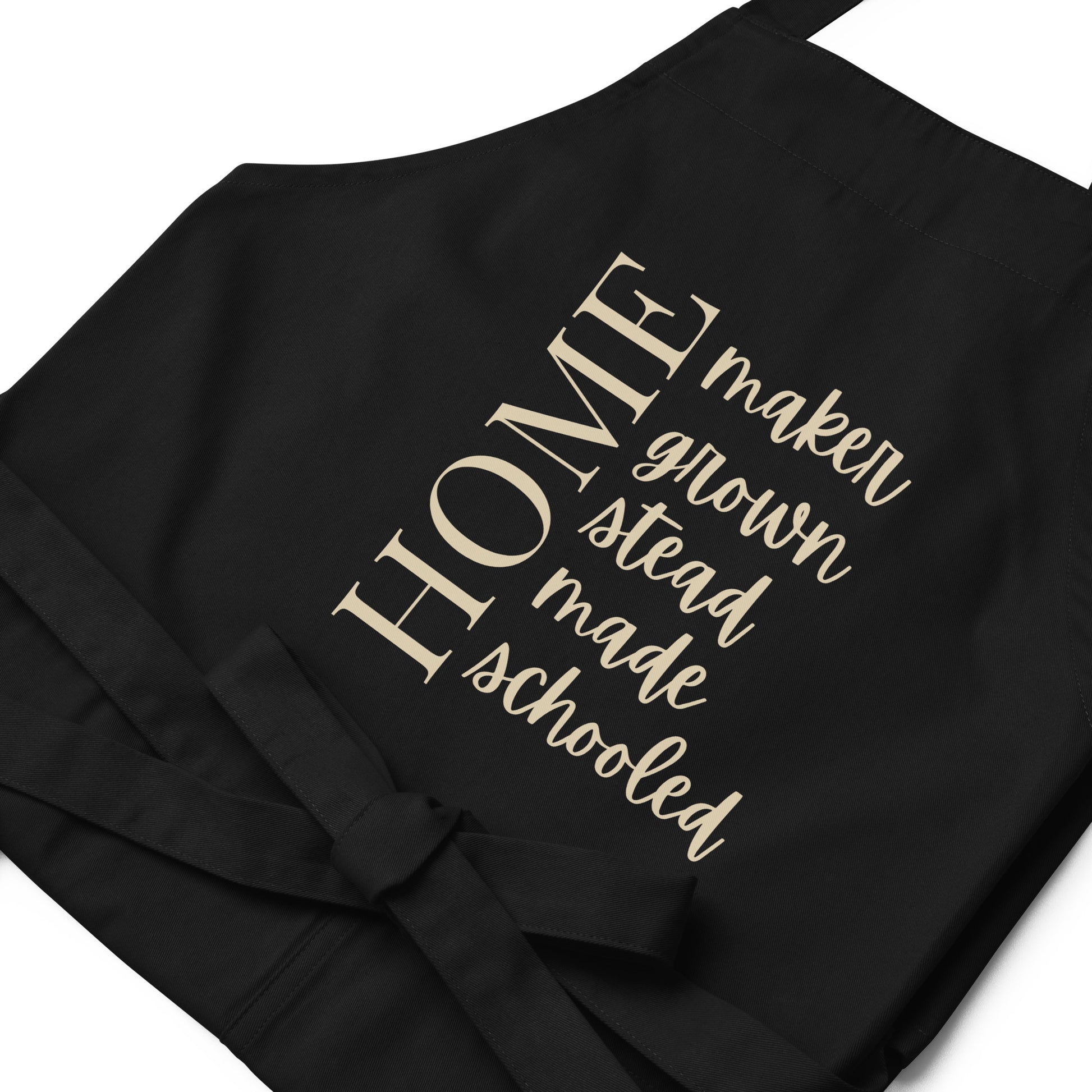 Home - Organic cotton apron - SLATE + STONE DESIGNS