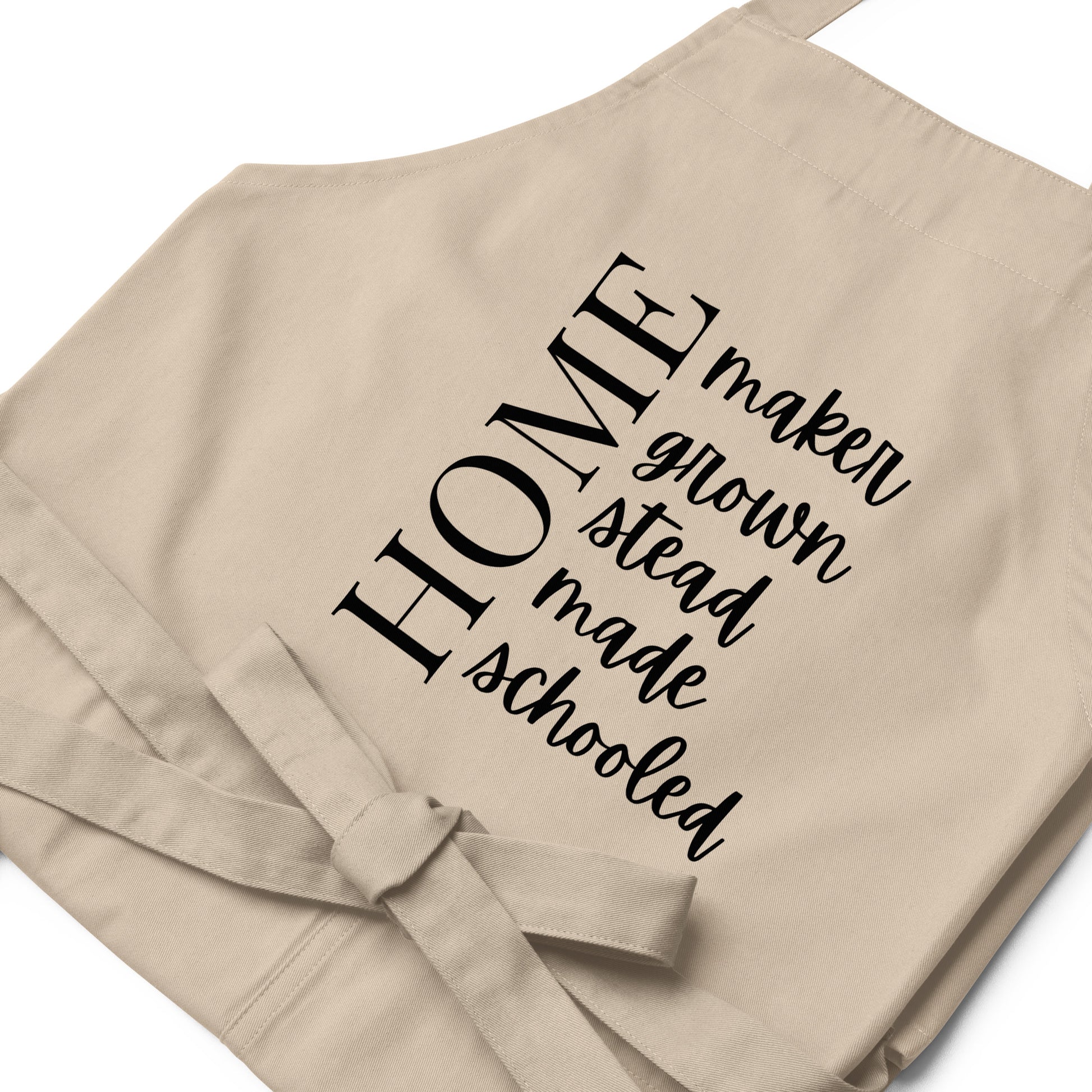 Home - Organic cotton apron - SLATE + STONE DESIGNS
