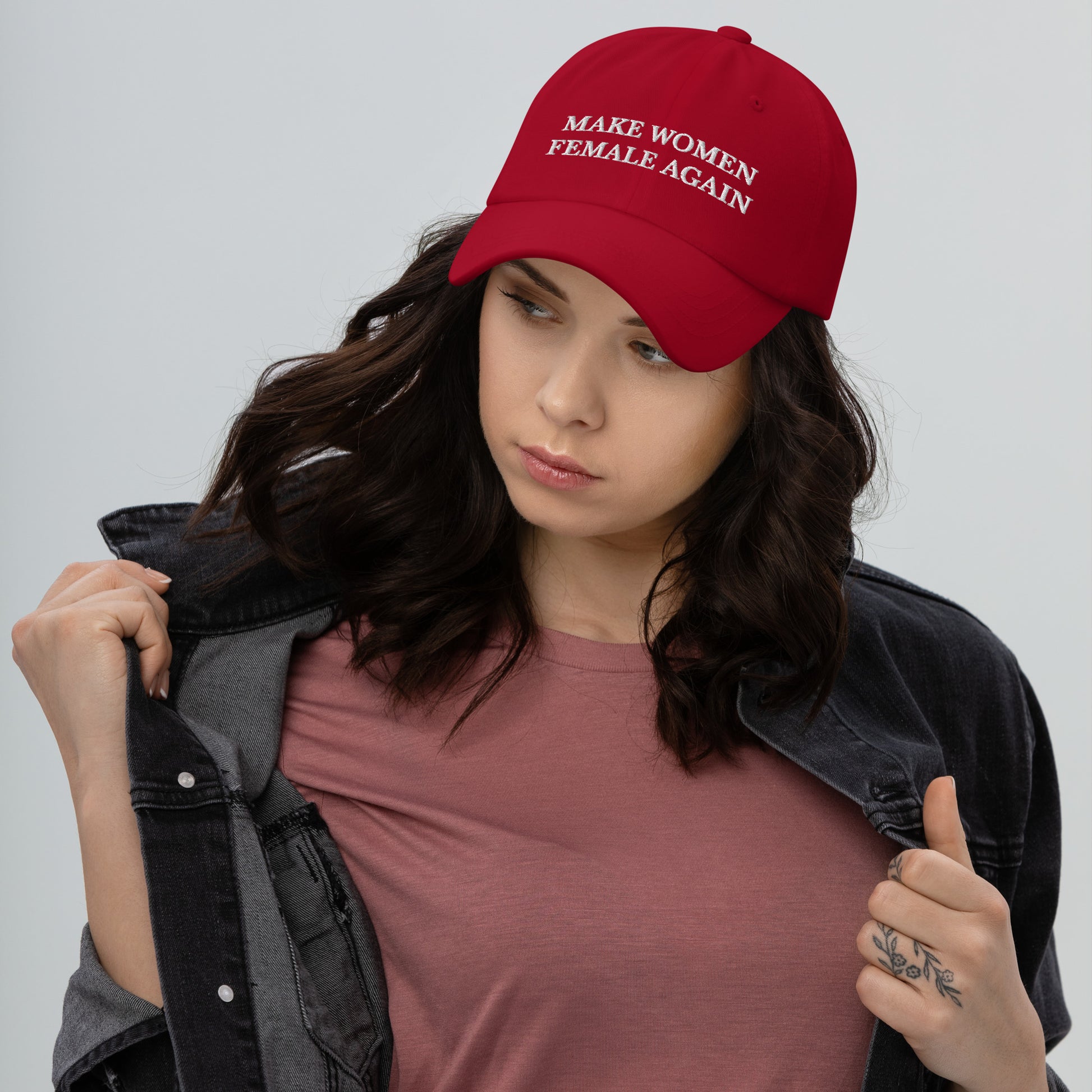 Make Women Female Again Baseball Cap - SLATE + STONE DESIGNS