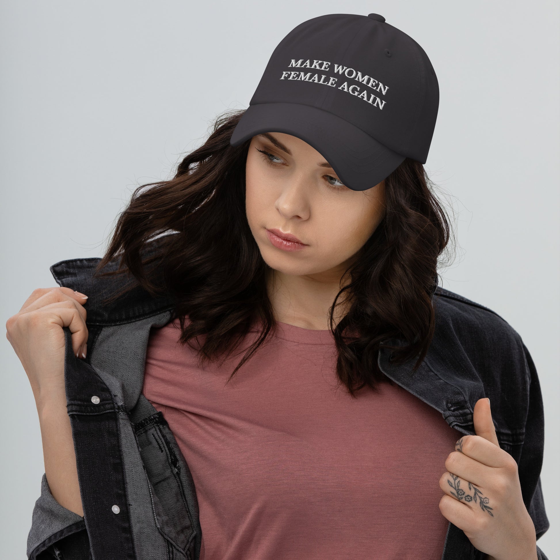 Make Women Female Again Baseball Cap - SLATE + STONE DESIGNS