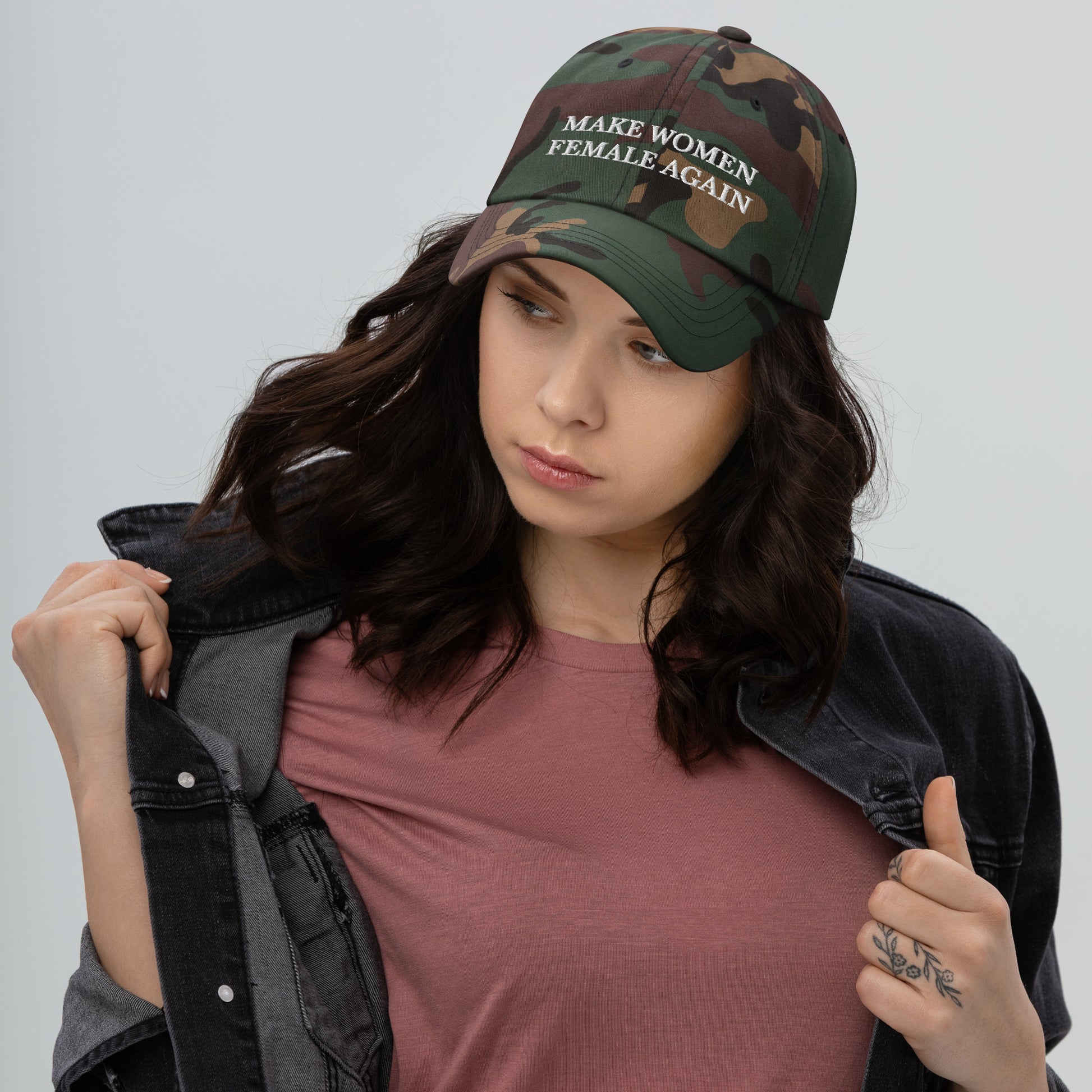 Make Women Female Again Baseball Cap - SLATE + STONE DESIGNS