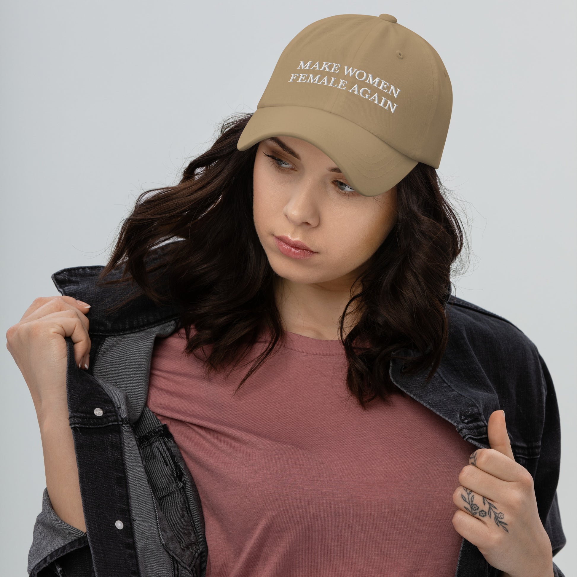 Make Women Female Again Baseball Cap - SLATE + STONE DESIGNS