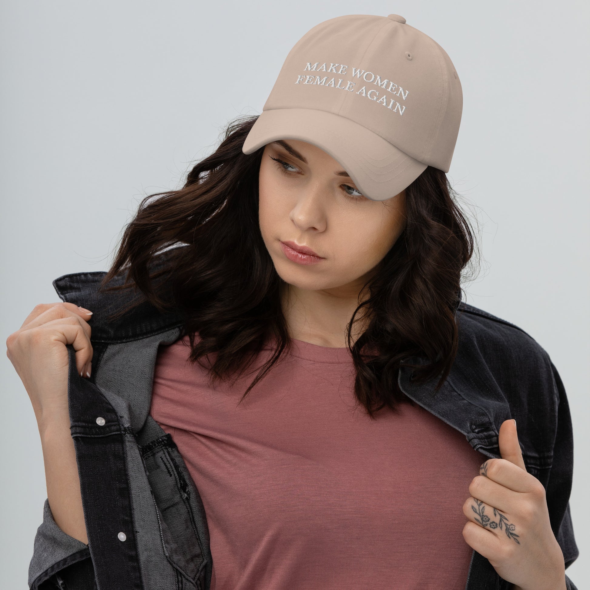 Make Women Female Again Baseball Cap - SLATE + STONE DESIGNS