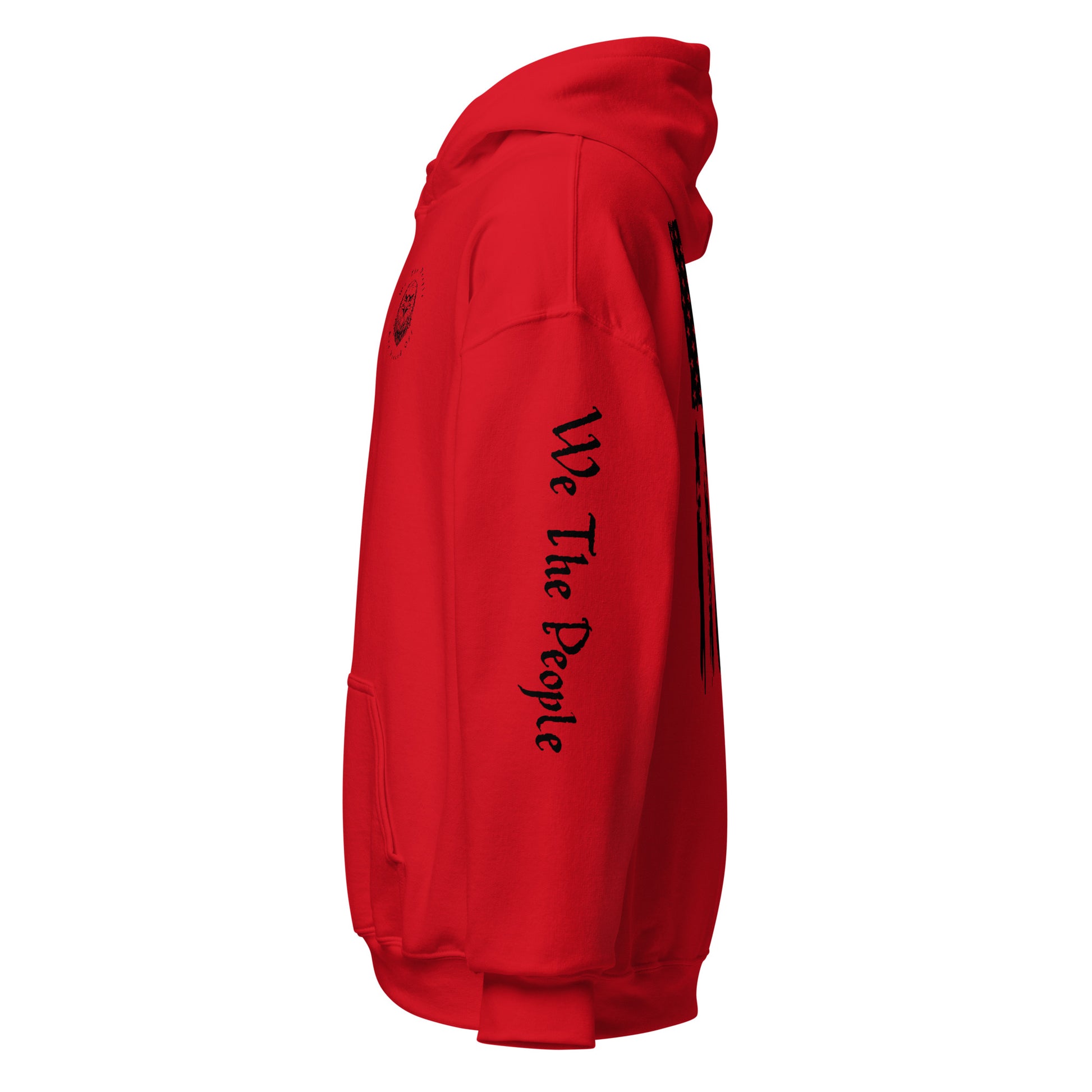 American Flag We The People Men's Hoodie - SLATE + STONE DESIGNS