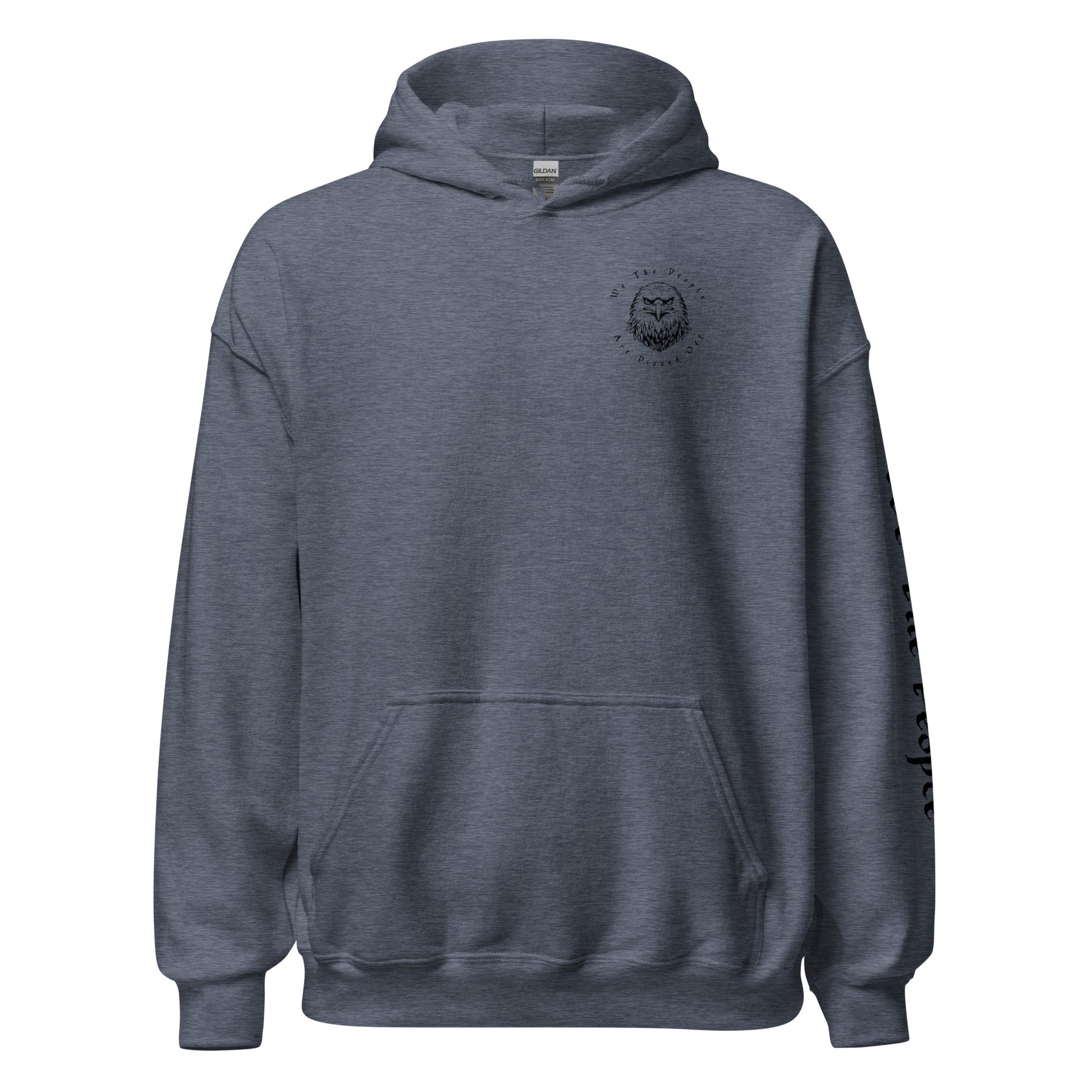 American Flag We The People Men's Hoodie - SLATE + STONE DESIGNS