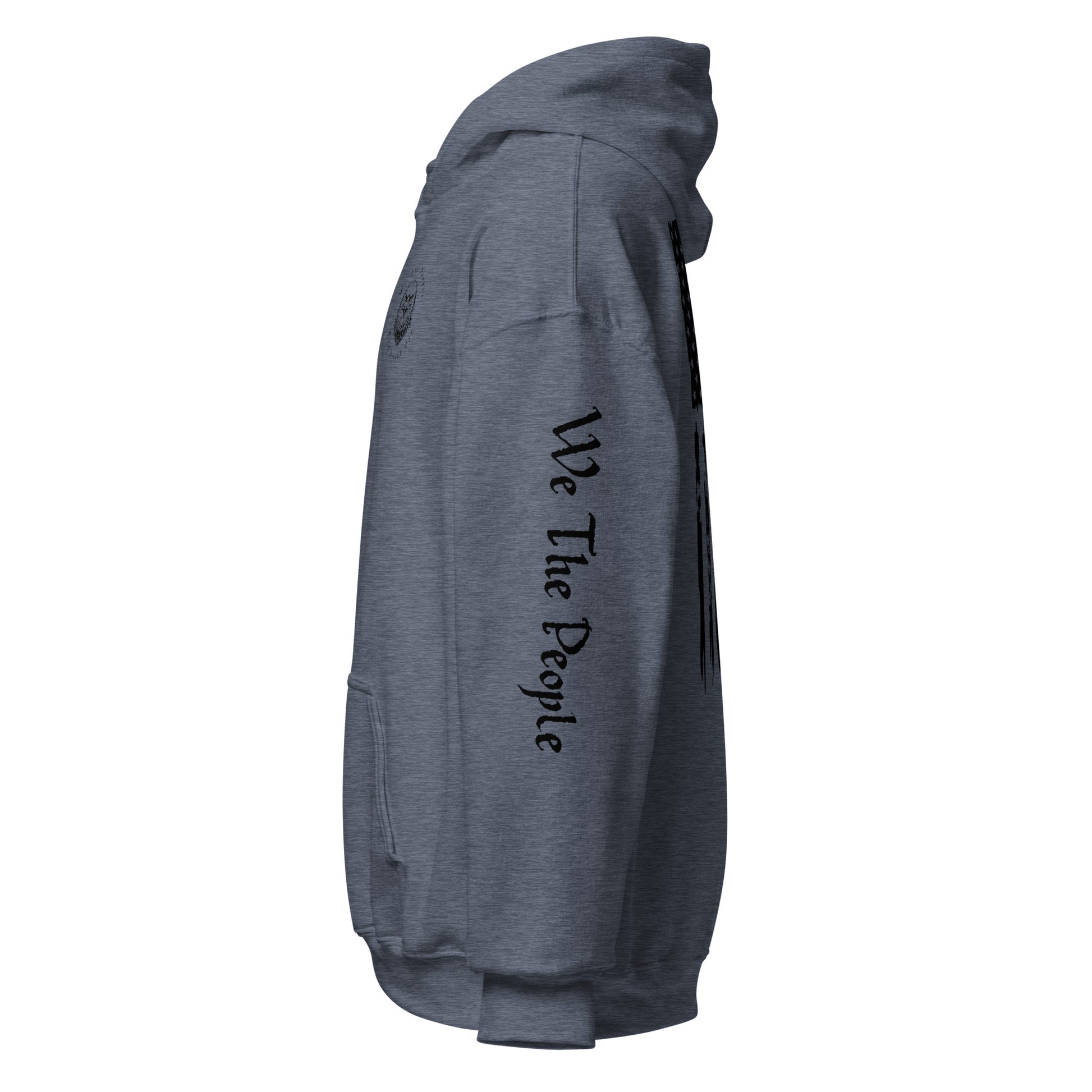 American Flag We The People Men's Hoodie - SLATE + STONE DESIGNS