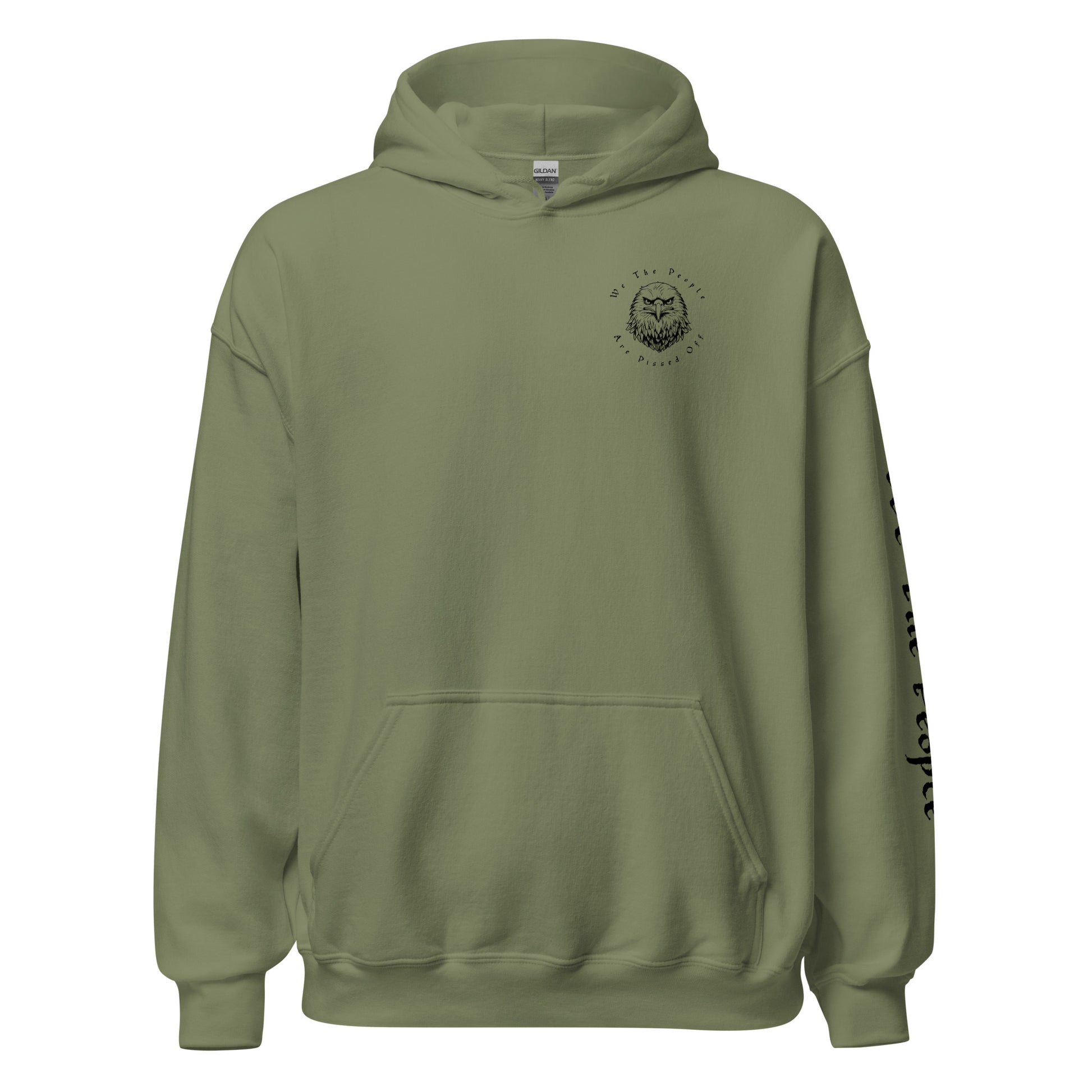 American Flag We The People Men's Hoodie - SLATE + STONE DESIGNS