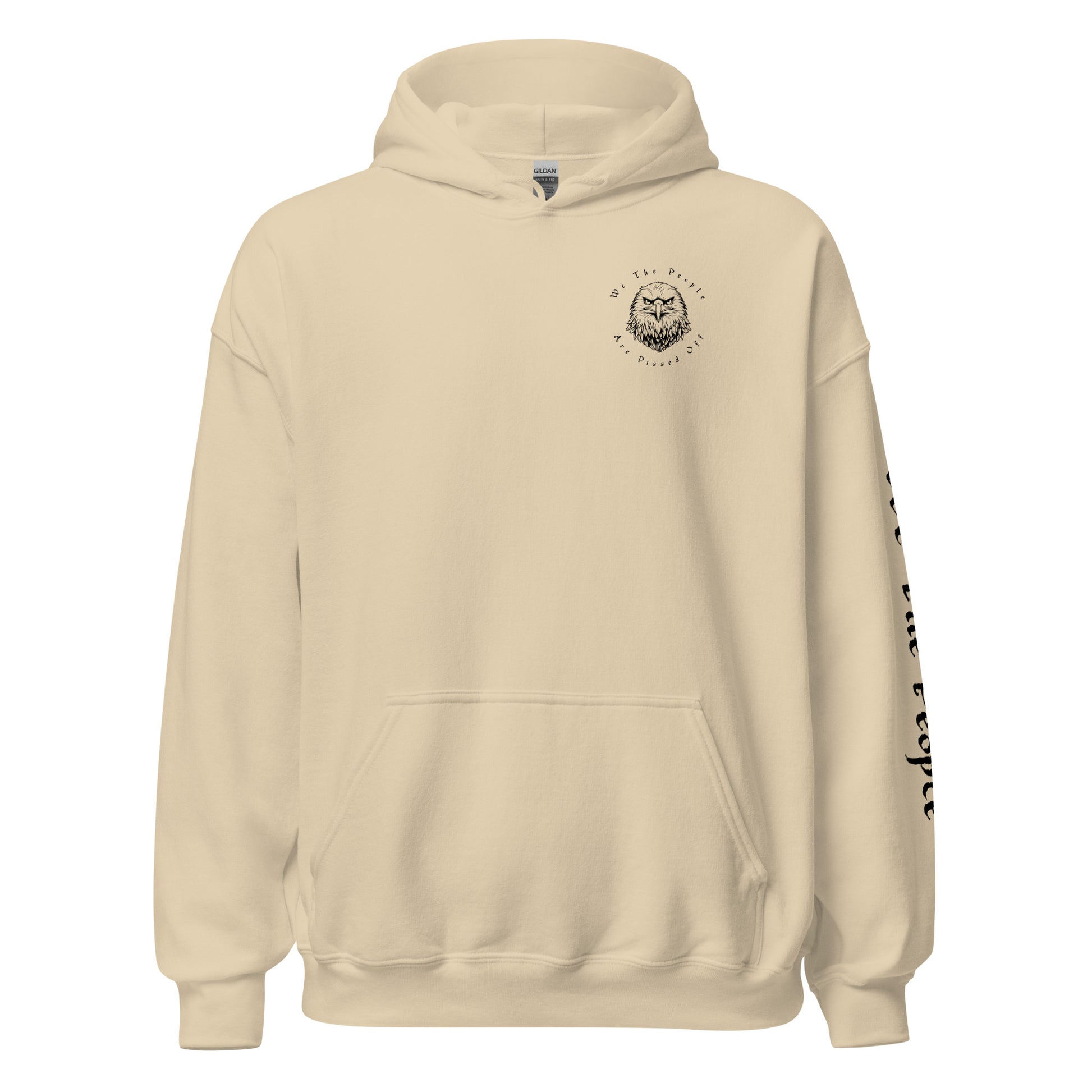 American Flag We The People Men's Hoodie - SLATE + STONE DESIGNS