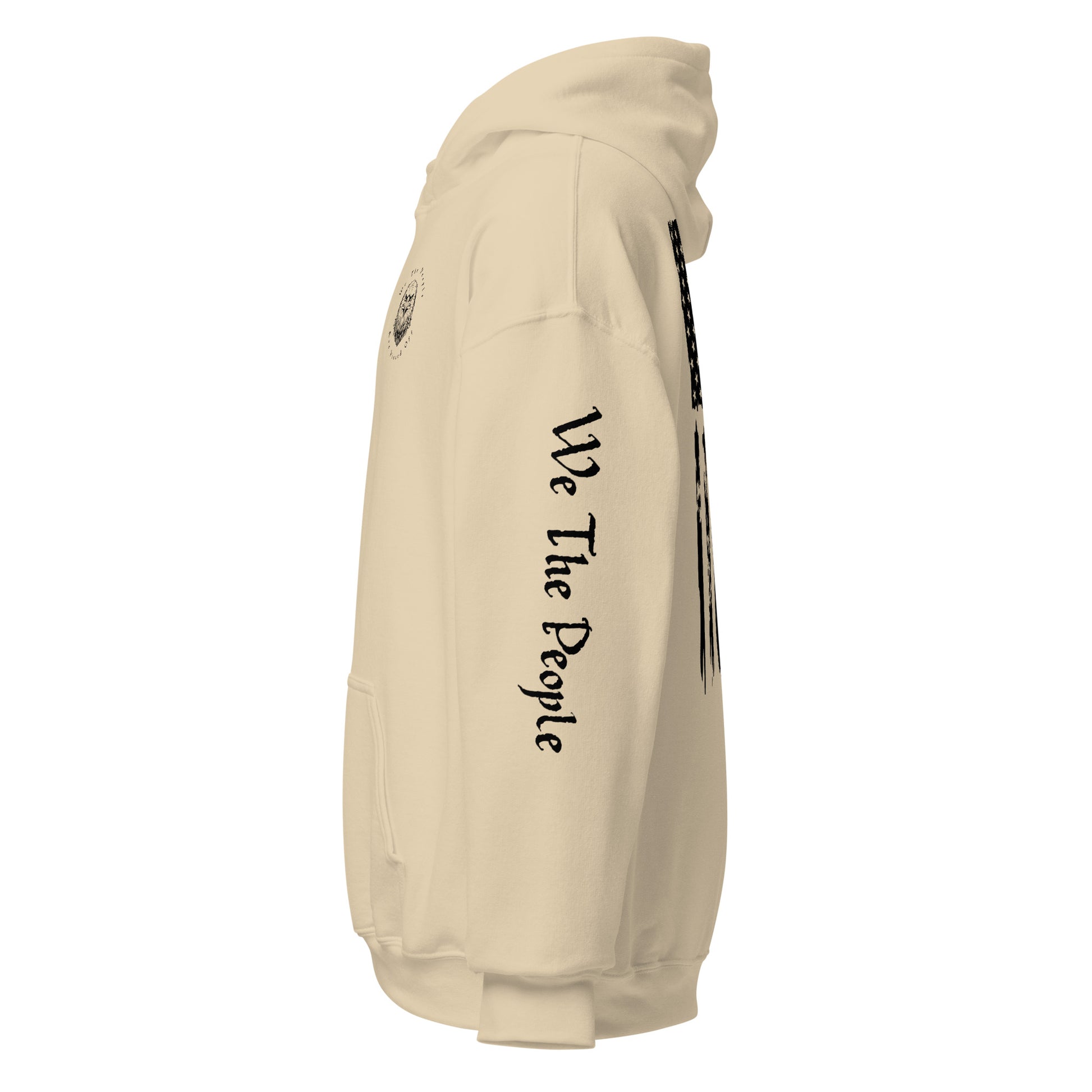American Flag We The People Men's Hoodie - SLATE + STONE DESIGNS