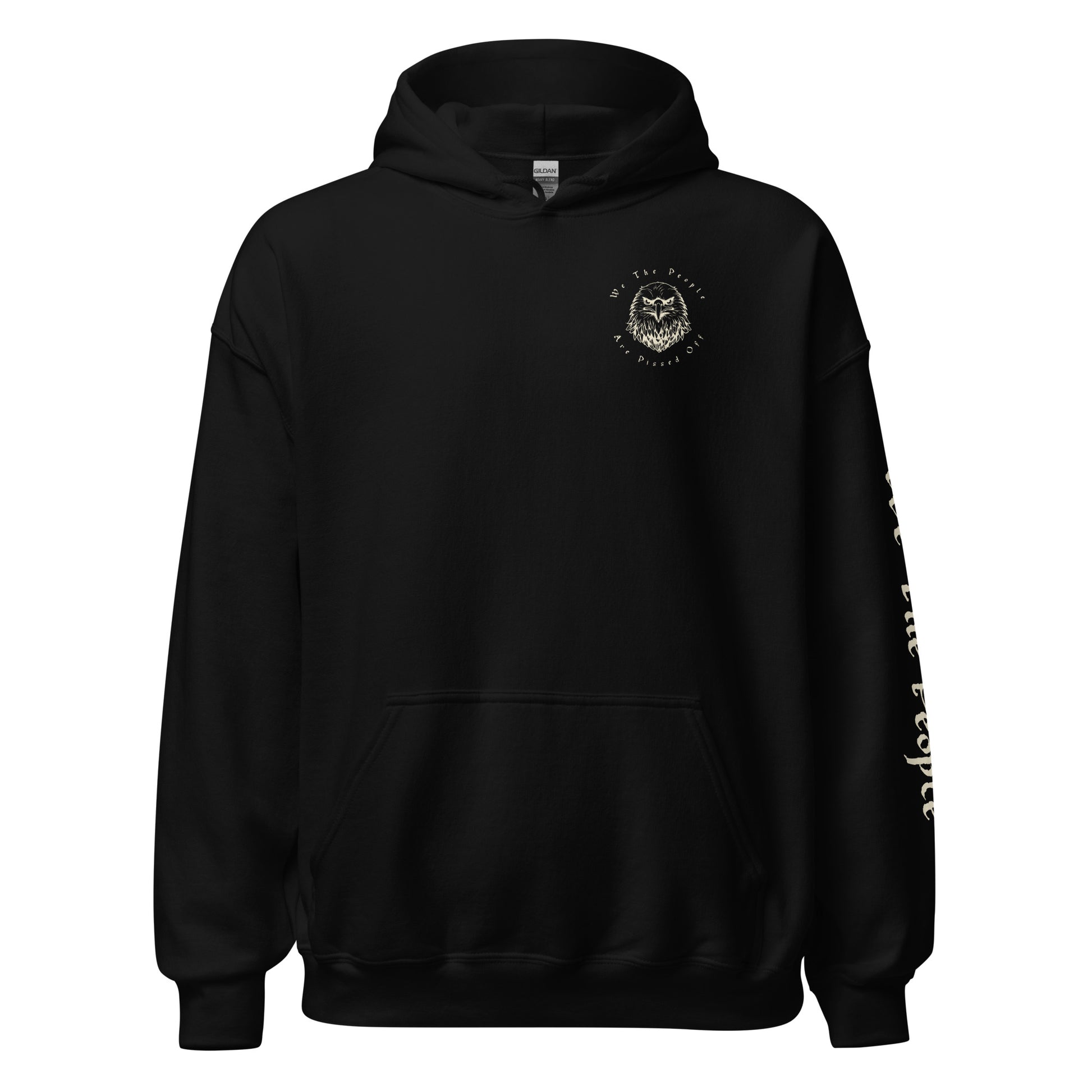 American Flag We The People Men's Hoodie - SLATE + STONE DESIGNS