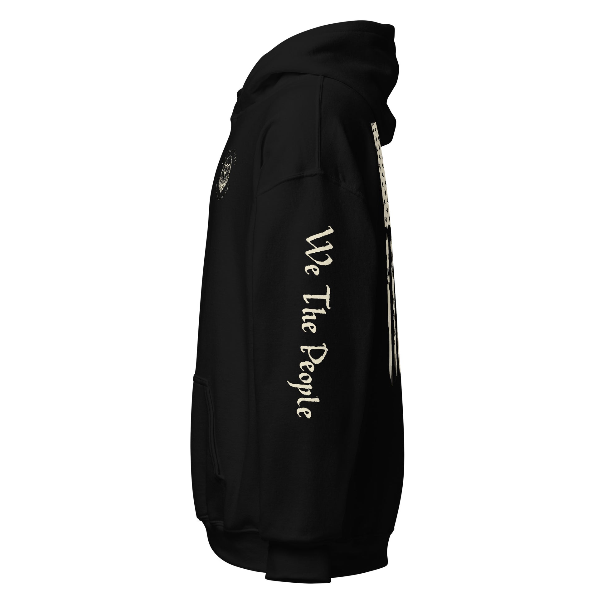American Flag We The People Men's Hoodie - SLATE + STONE DESIGNS