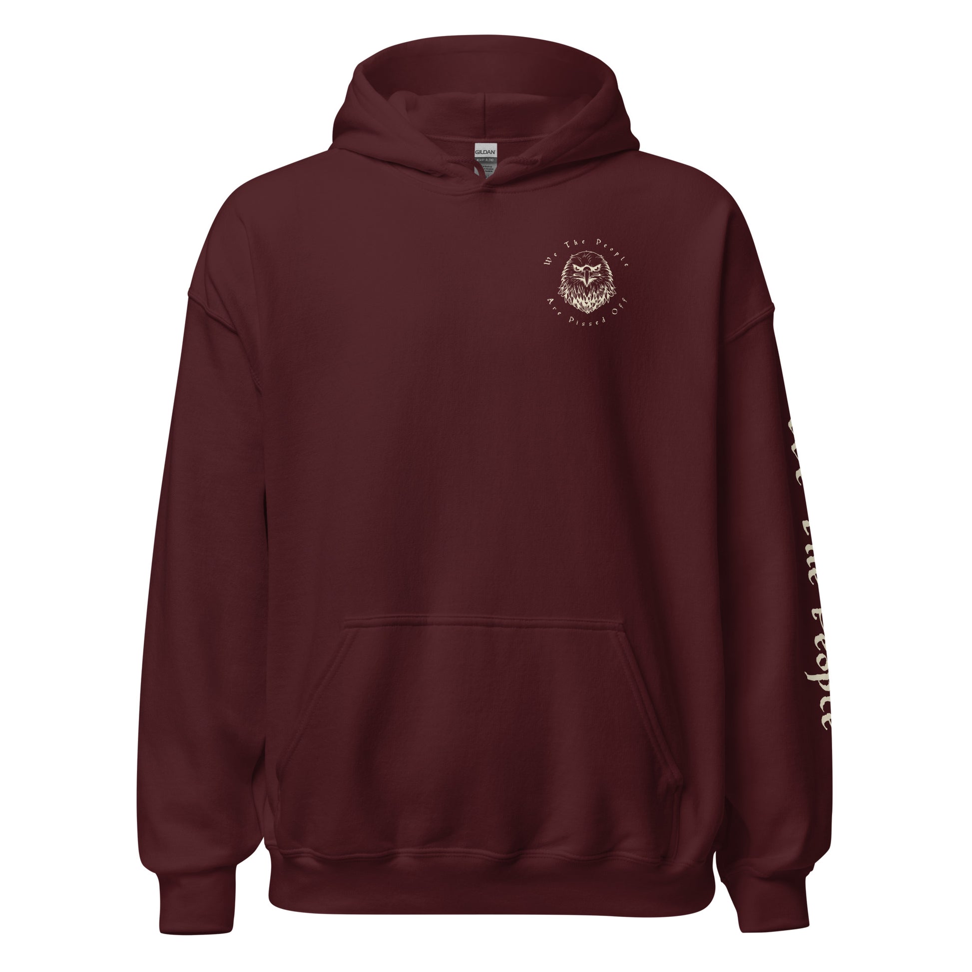 American Flag We The People Men's Hoodie - SLATE + STONE DESIGNS