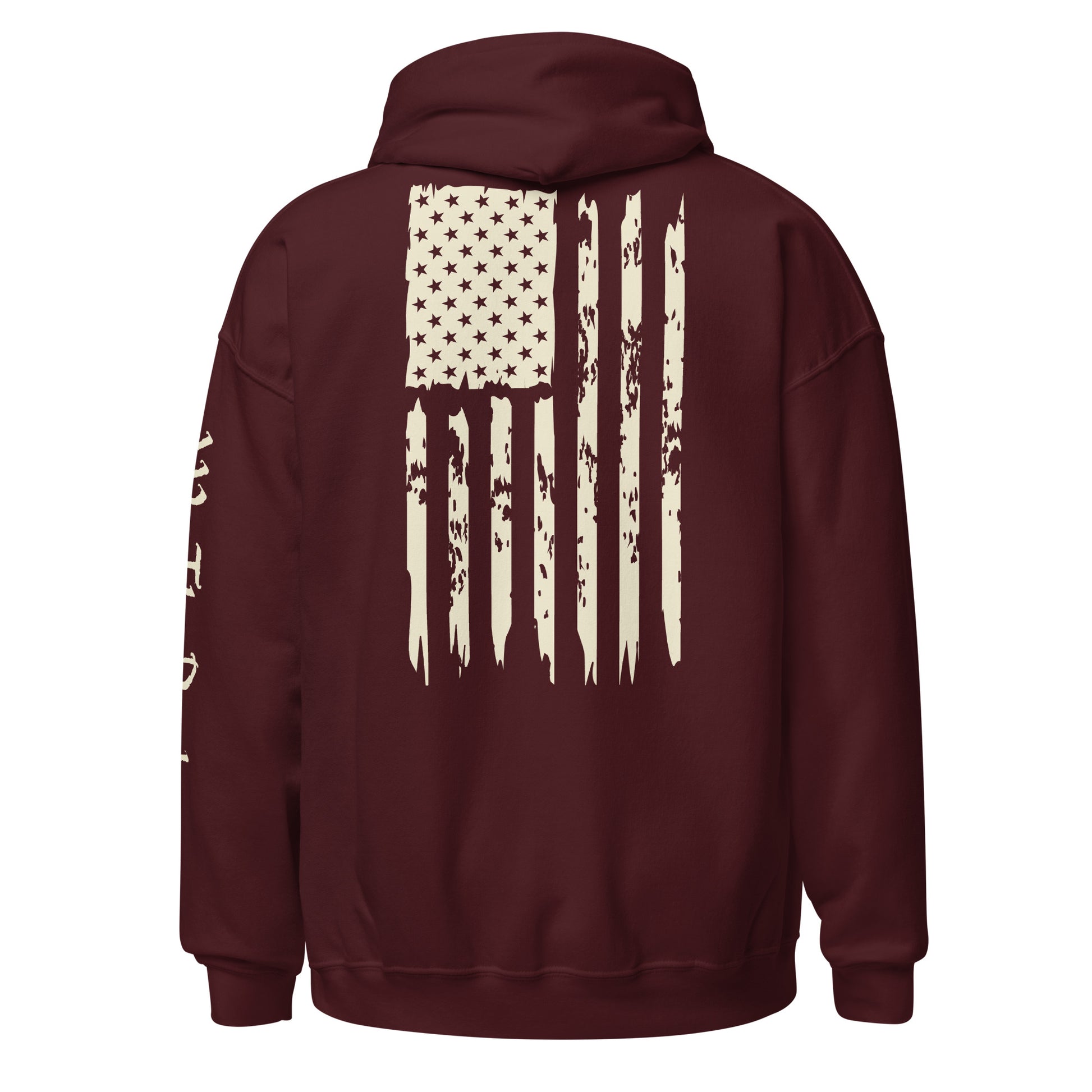 American Flag We The People Men's Hoodie - SLATE + STONE DESIGNS