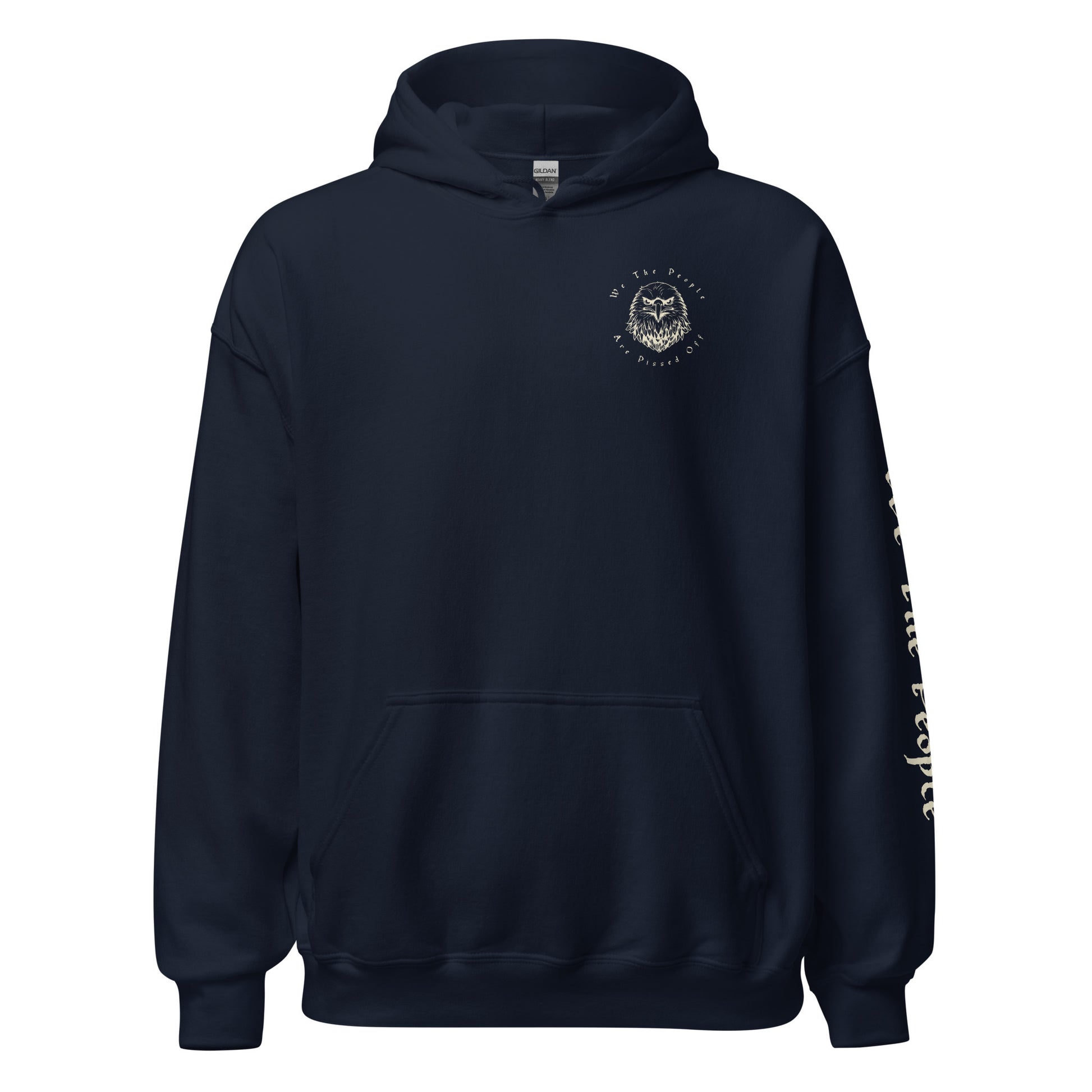 American Flag We The People Men's Hoodie - SLATE + STONE DESIGNS
