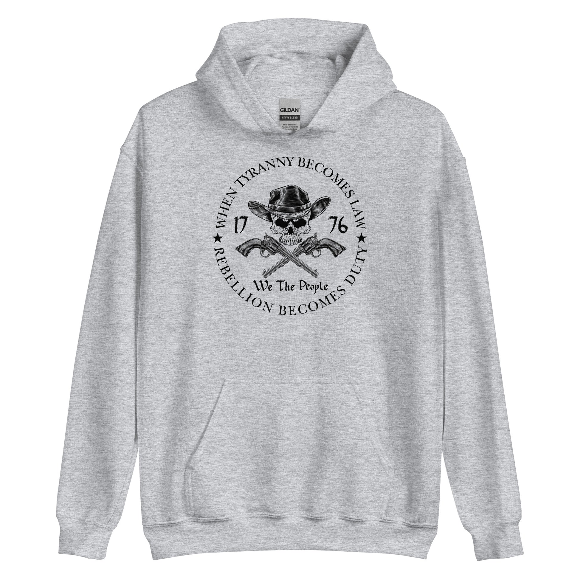 When Tyranny Becomes Law Classic Hoodie - SLATE + STONE DESIGNS