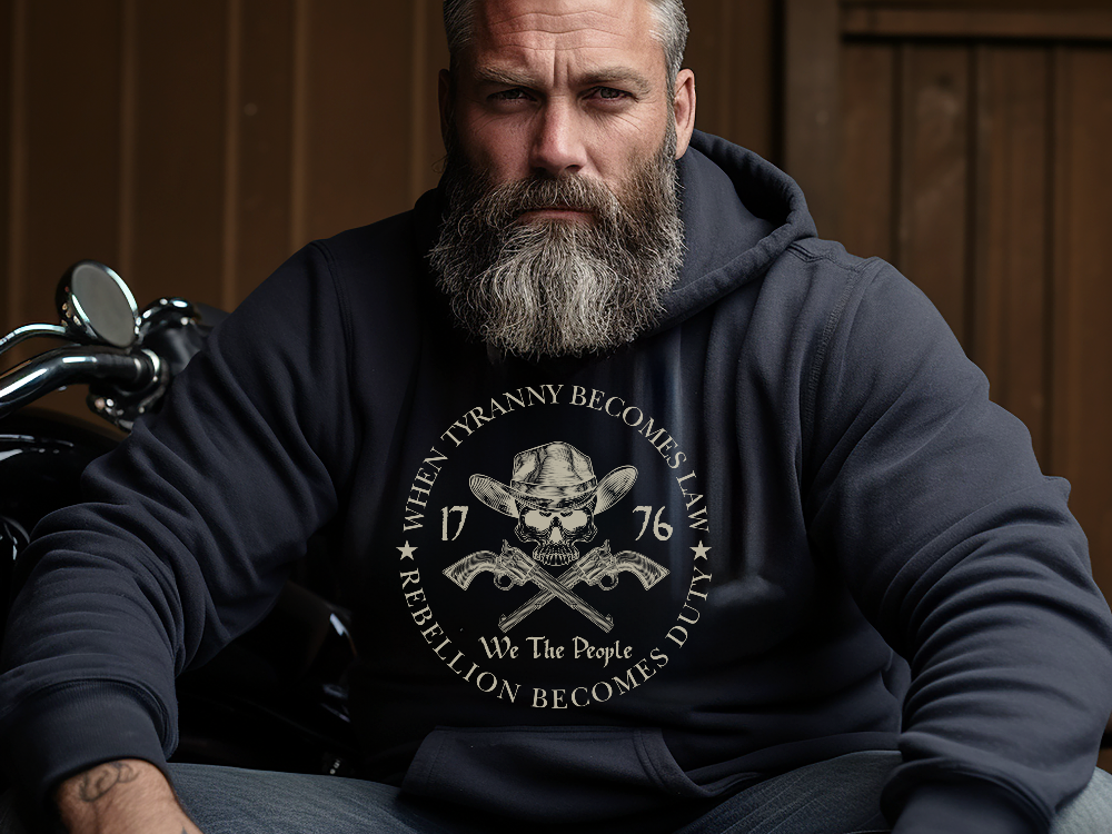 When Tyranny Becomes Law Classic Hoodie - SLATE + STONE DESIGNS