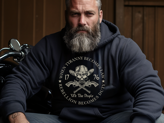 When Tyranny Becomes Law Classic Hoodie - SLATE + STONE DESIGNS
