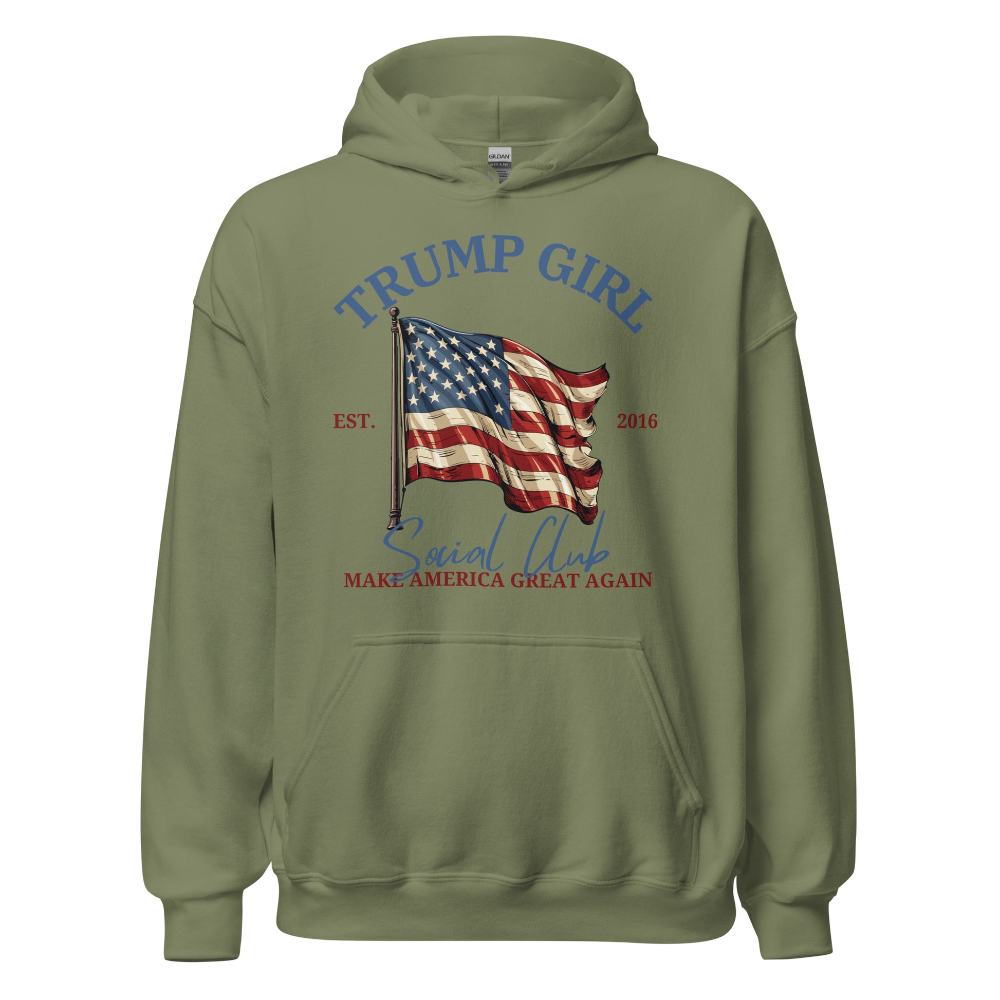 Trump Girl Social Club Hoodie - SLATE + STONE DESIGNS