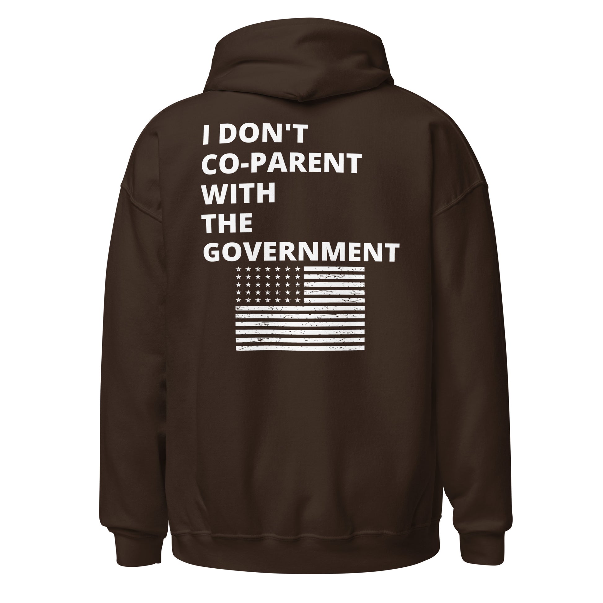I Don't Co-Parent With The Government Men's Hoodie - SLATE + STONE DESIGNS