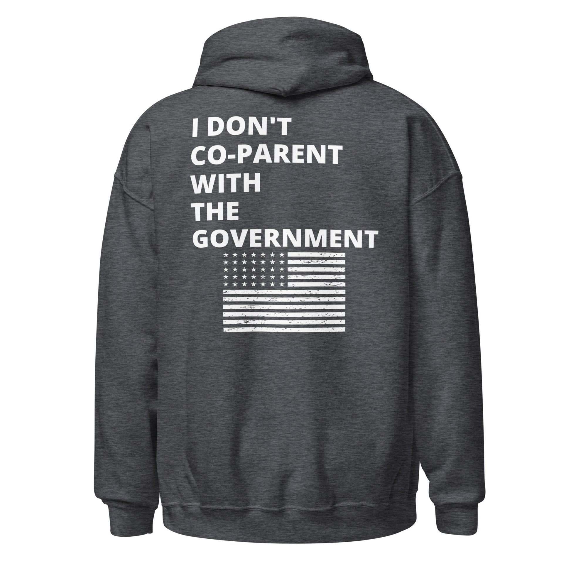 I Don't Co-Parent With The Government Men's Hoodie - SLATE + STONE DESIGNS