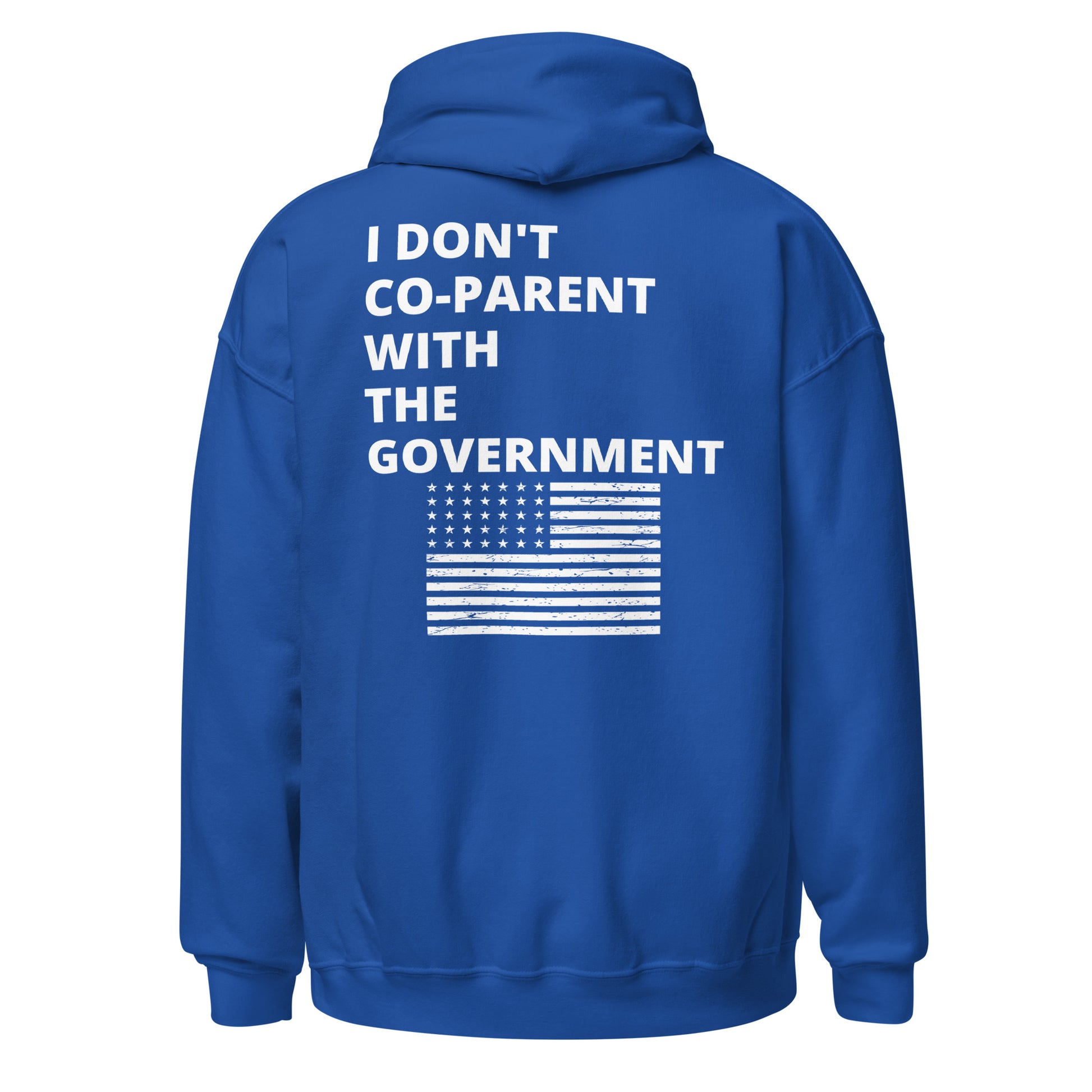 I Don't Co-Parent With The Government Men's Hoodie - SLATE + STONE DESIGNS