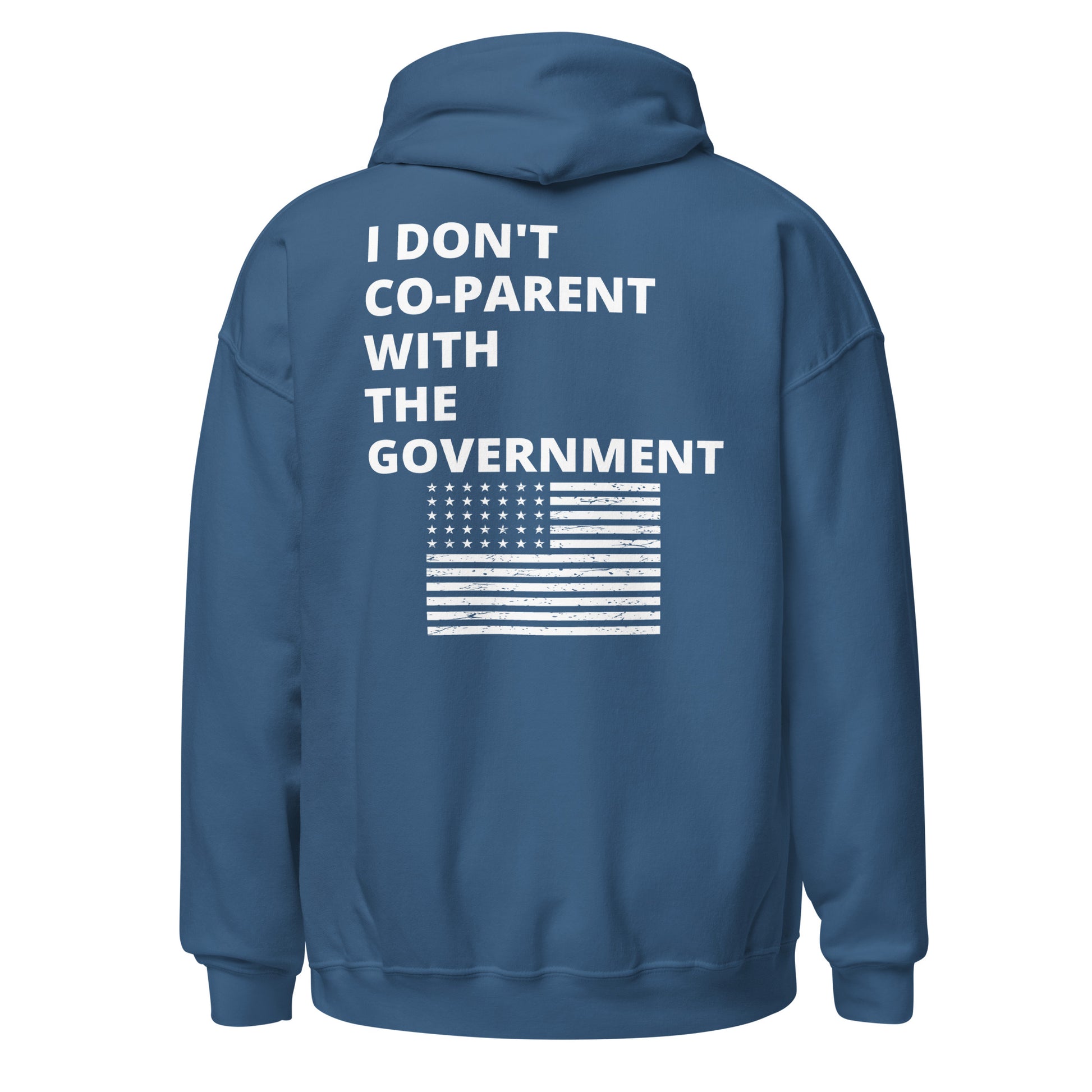 I Don't Co-Parent With The Government Men's Hoodie - SLATE + STONE DESIGNS