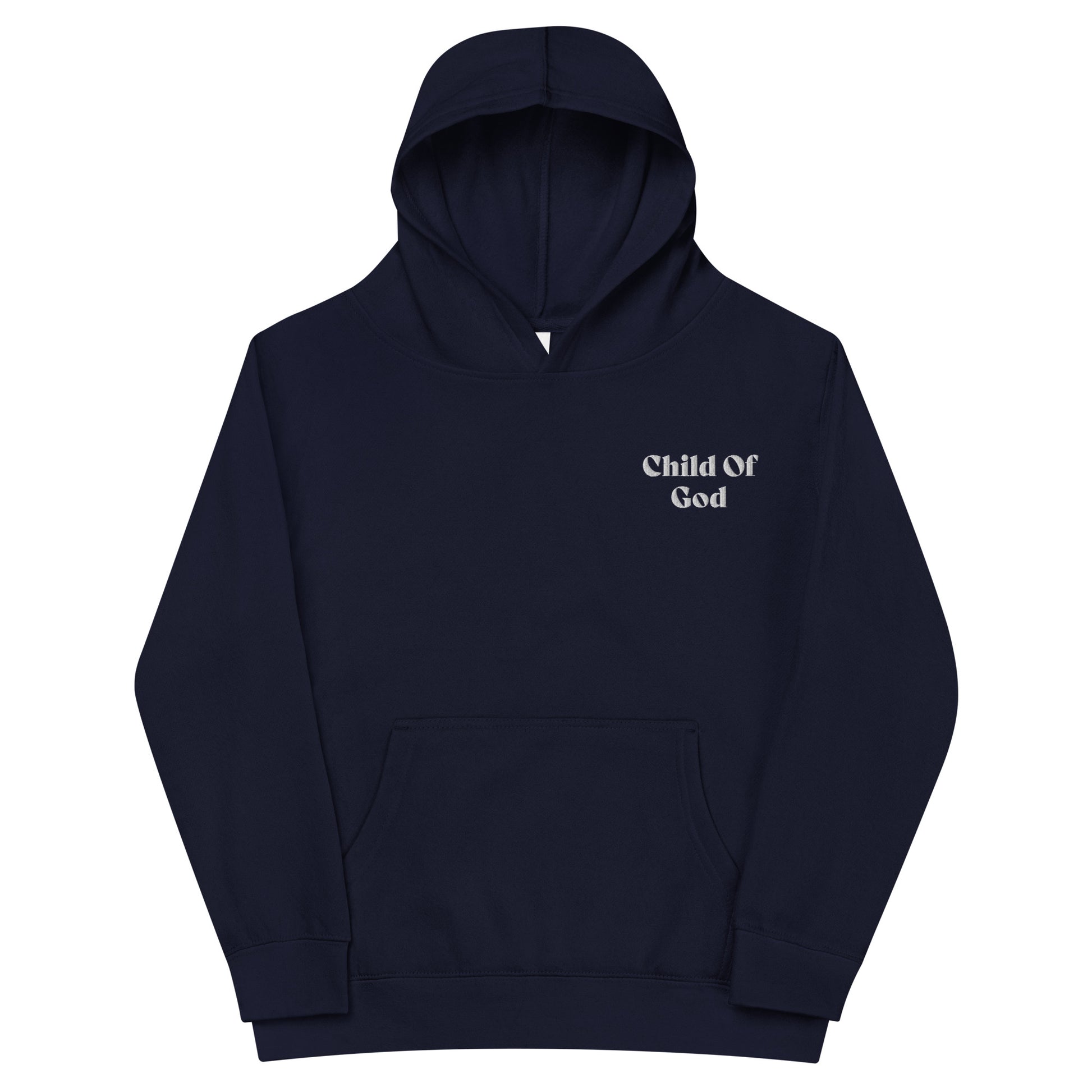 Child Of God Kids Embroidered Hoodie - SLATE + STONE DESIGNS